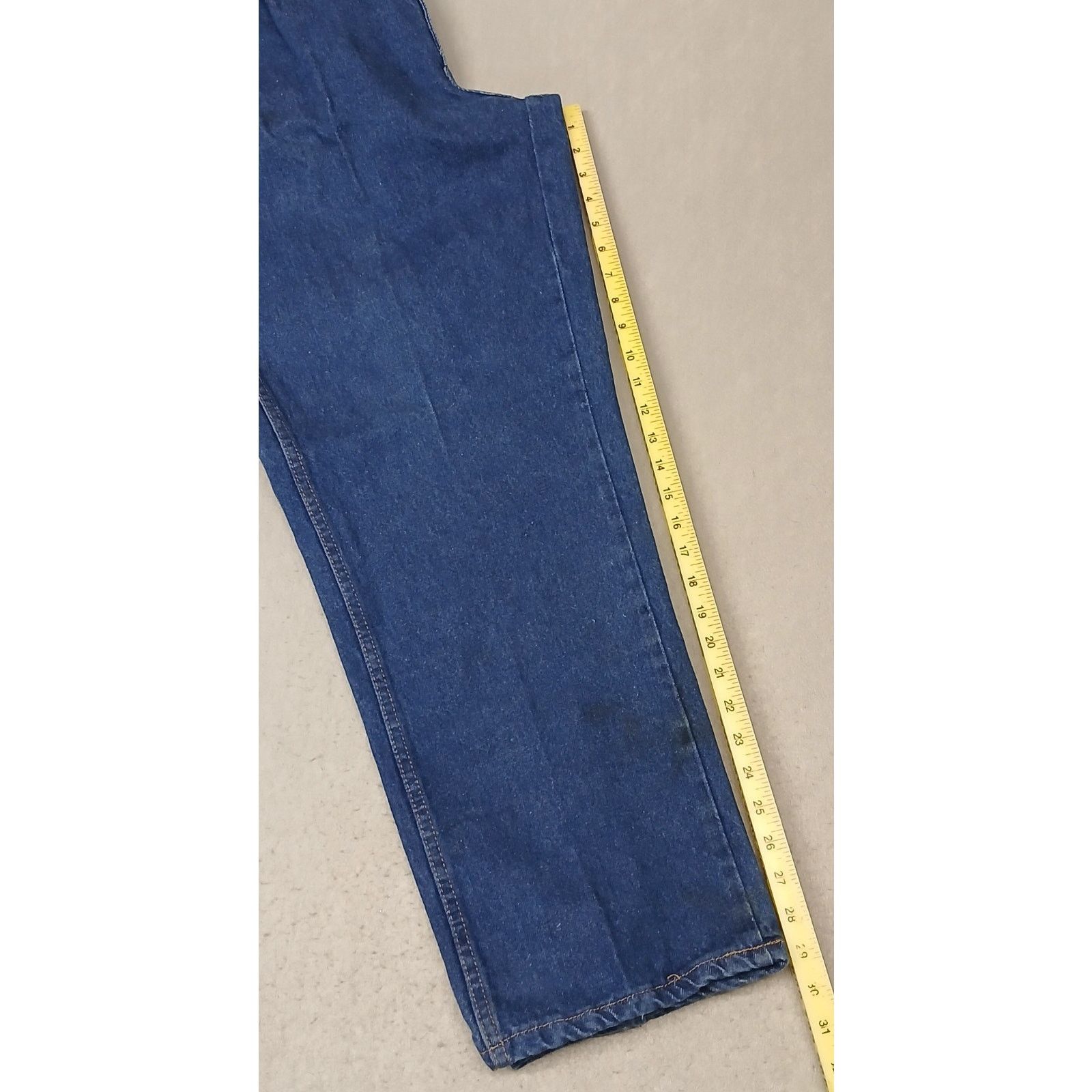 Other G & K (42x30) Tapered Straight Leg Blue Denim Work Jeans Size US 42 / EU 58 - 4 Thumbnail