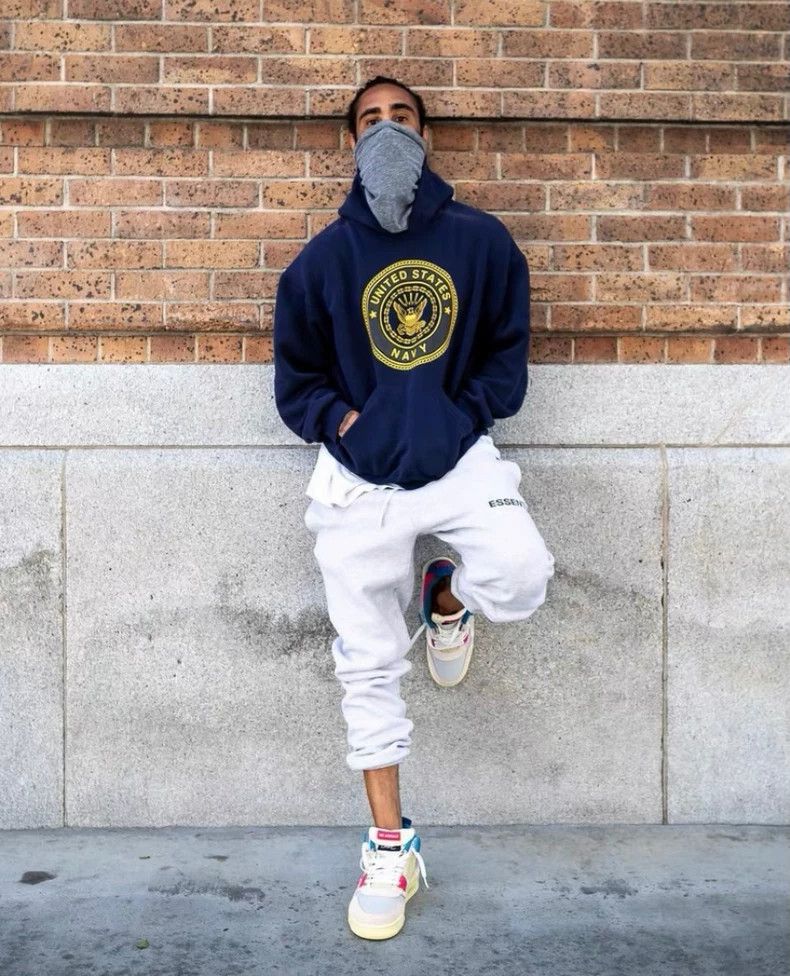 Vintage NAVY hoodie 90s 2505-Nextarrow Size US L / EU 52-54 / 3 - 4 Thumbnail