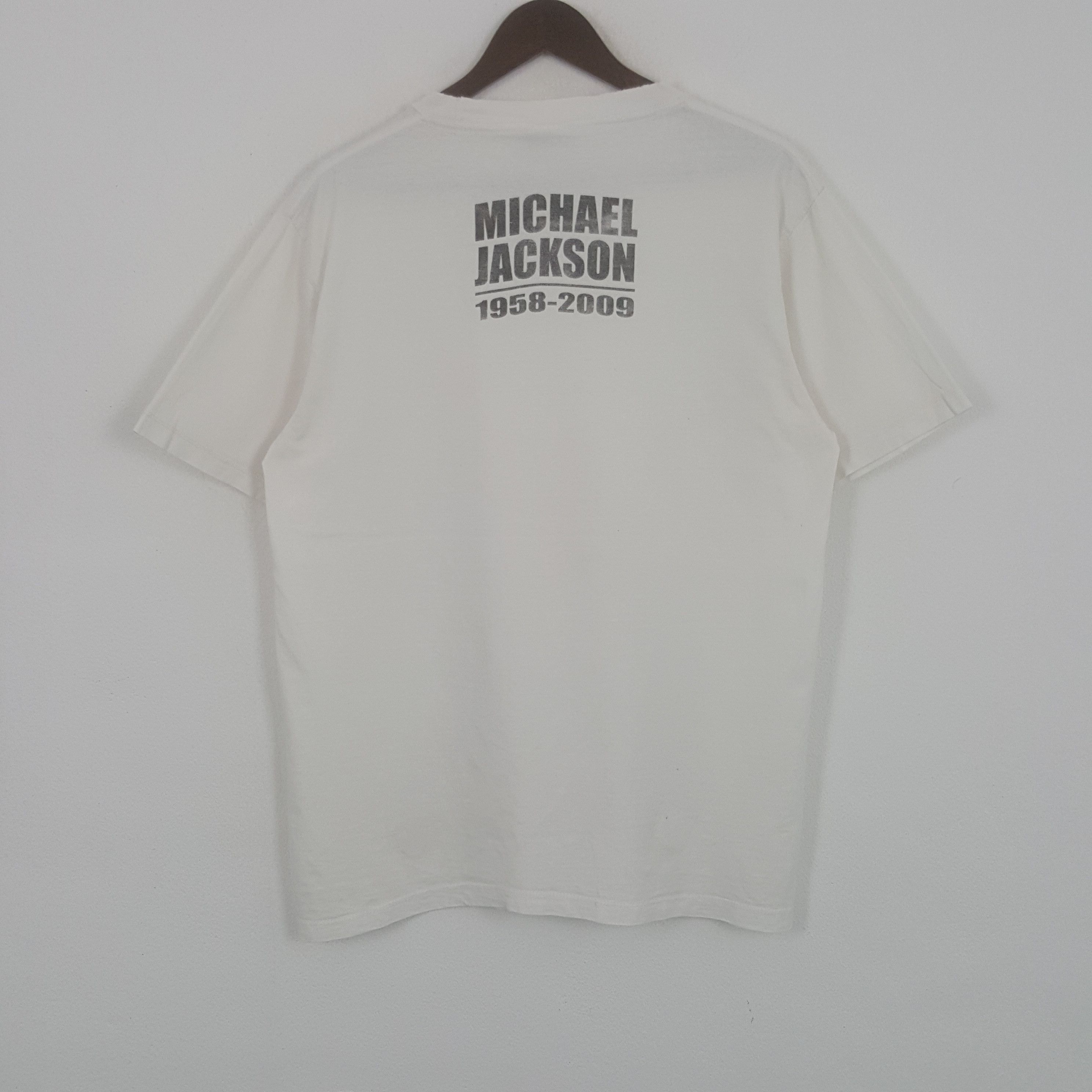 Vintage Vintage Michael Jackson American Singer Tshirt Size US L / EU 52-54 / 3 - 3 Thumbnail