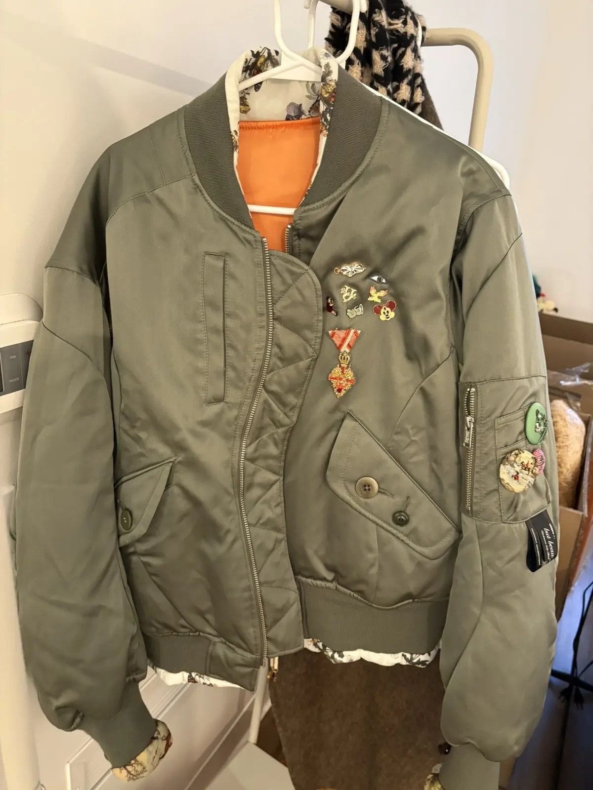 undercover vandalize MA-1 ボンバージャケット Undercover × Vandalize Undercover x Vandalize Cargo Bomber Jacket