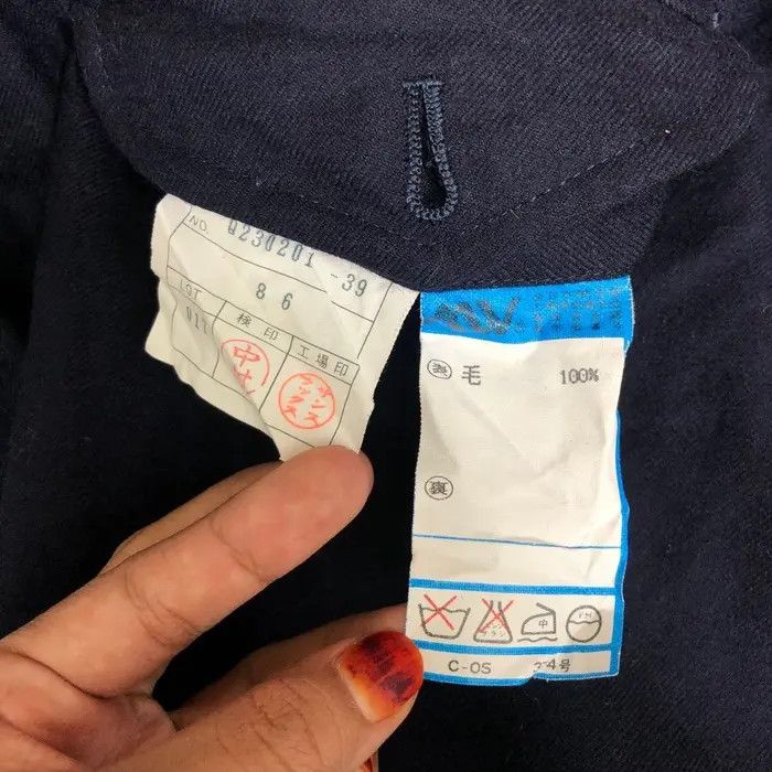 Polo Ralph Lauren Vintage 90' POLO RALPH LAUREN Blue Wool Casual Pant Chino Size US 32 / EU 48 - 7 Thumbnail