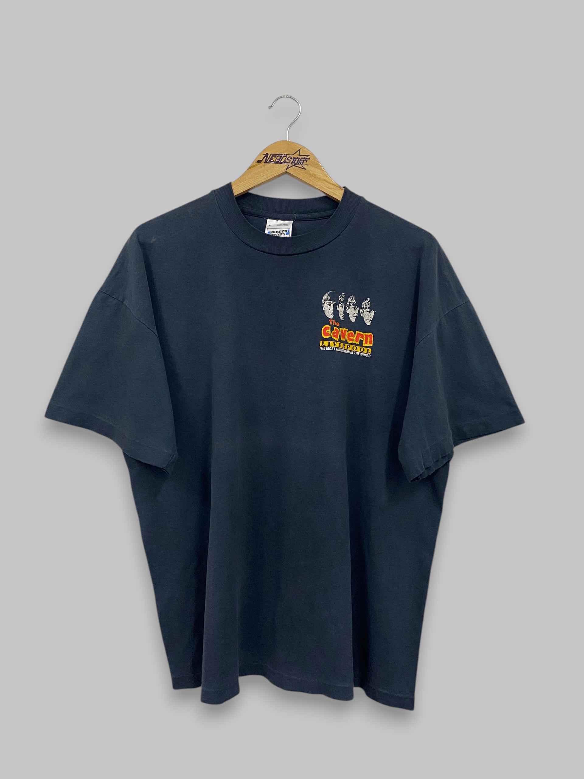 VTG 90s THE BEATLES SINGLE STICH XL tee