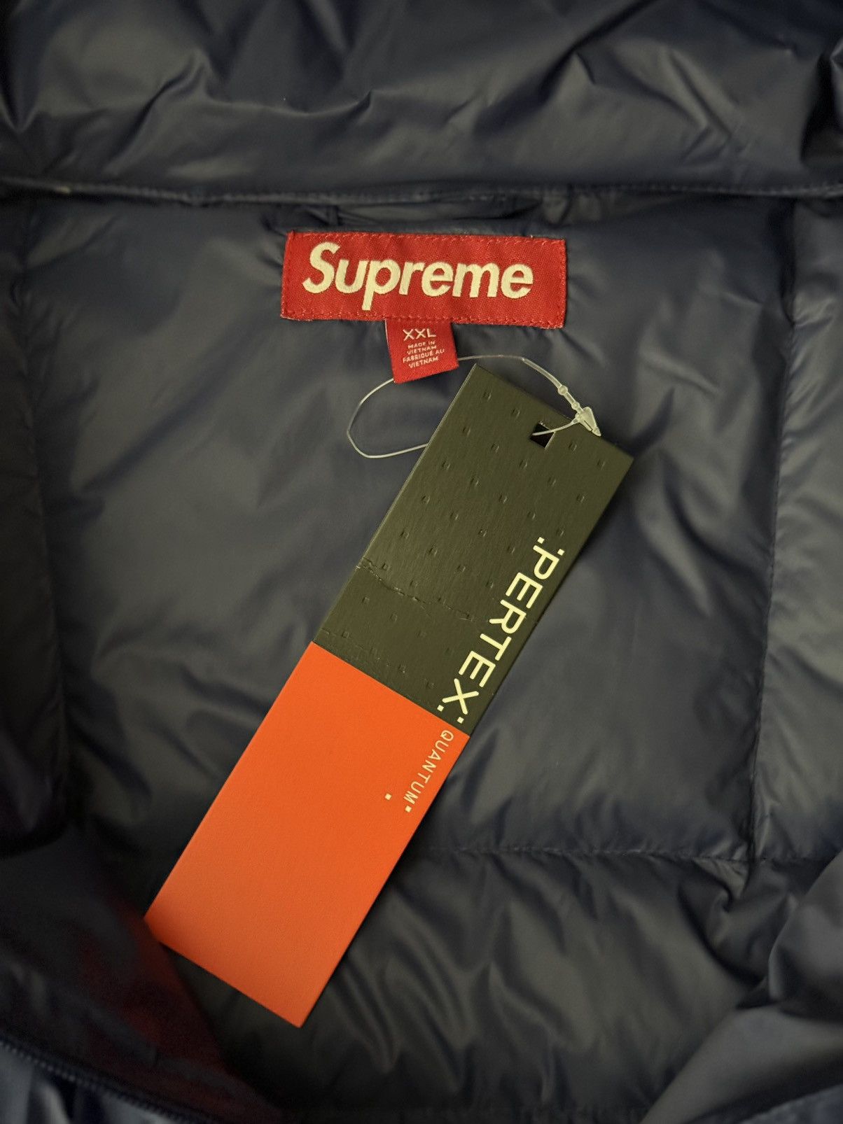 Supreme Supreme Micro Down Half Zip Hooded Pullover (FW24) Size US XXL / EU 58 / 5 - 3 Thumbnail