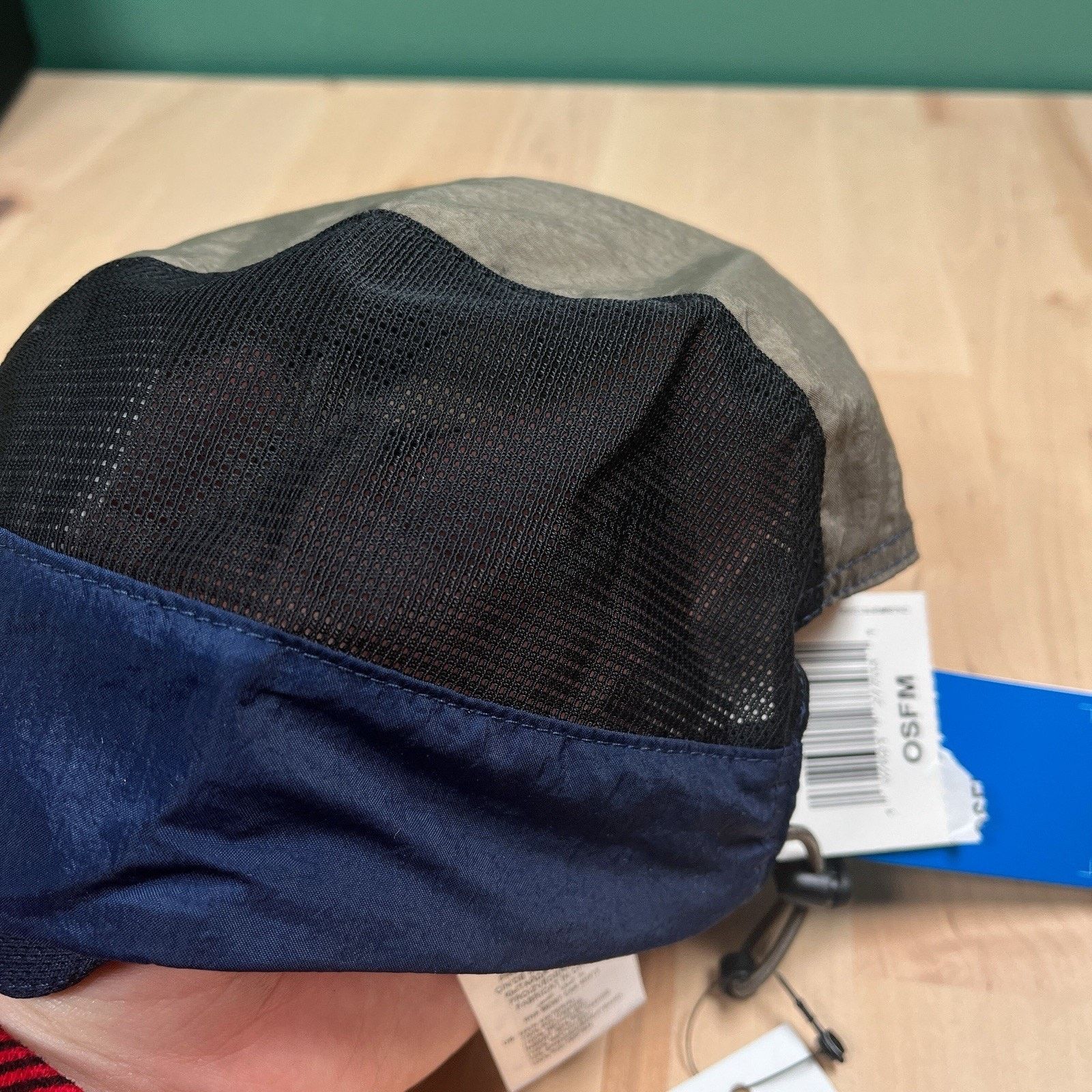 Adidas × Brain Dead Adidas Brain Dead Hat Cap Limited OSFM BlueGray Mesh Collab Size ONE SIZE - 6 Thumbnail