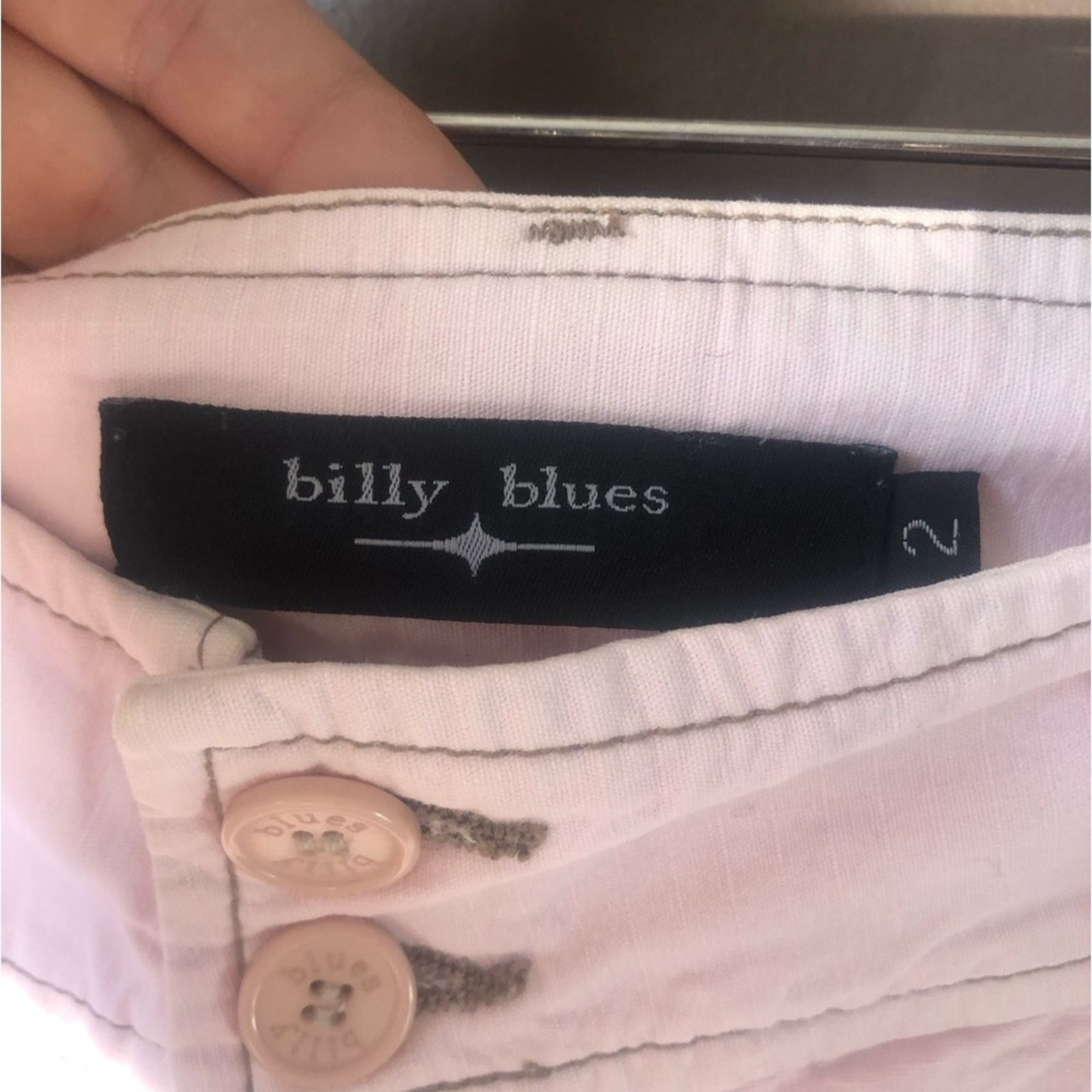Other Billy blues cargo pants pink with draw string. Size 26" / US 2 / IT 38 - 7 Thumbnail