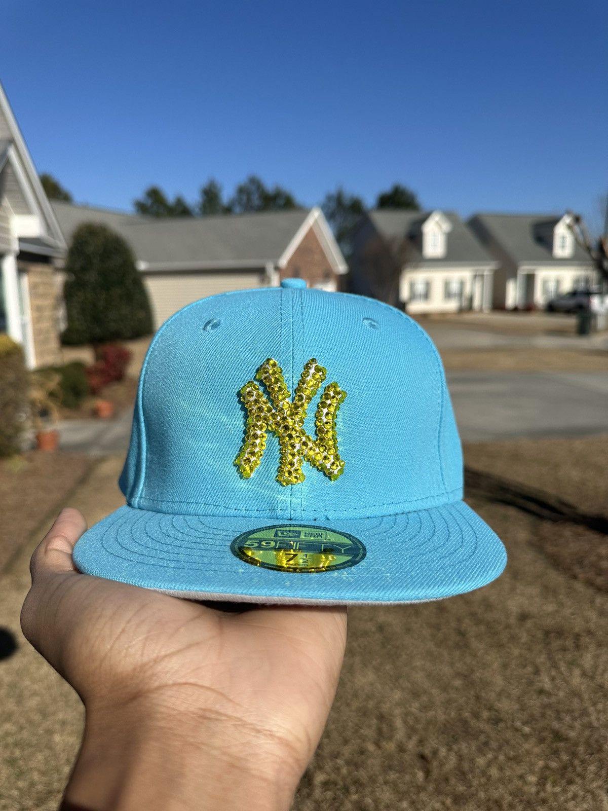 New Era × Vintage Rhinestones New York Yankees fitted Size ONE SIZE - 1 Thumbnail