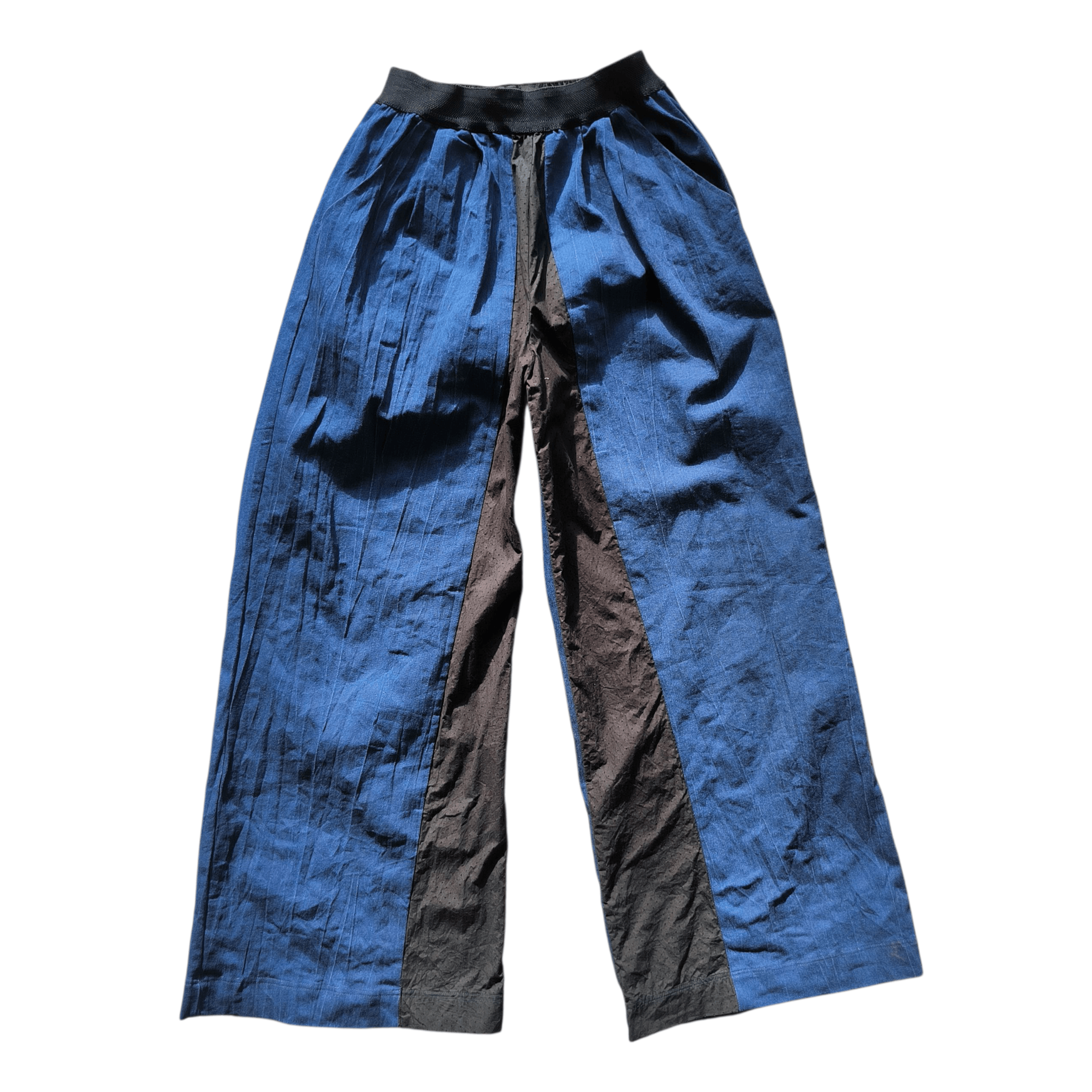 Japanese Brand THEILMA Denim Hybrid Wide Pants Size 24" / US 00 / IT 34 - 1 Thumbnail