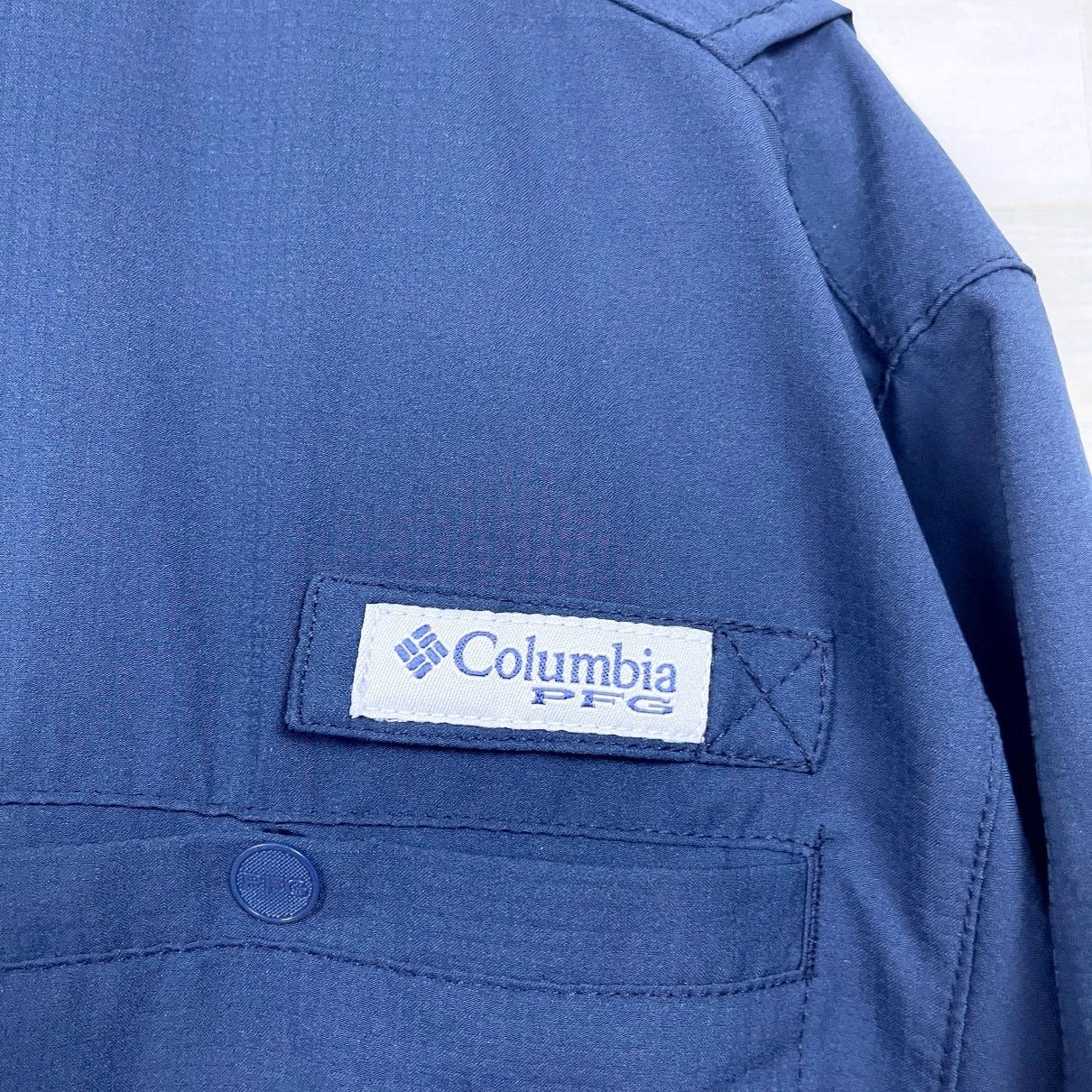 Columbia Auburn Tigers Columbia PFG Tamiami Fishing Shirt Blue Mens M Size US M / EU 48-50 / 2 - 4 Thumbnail
