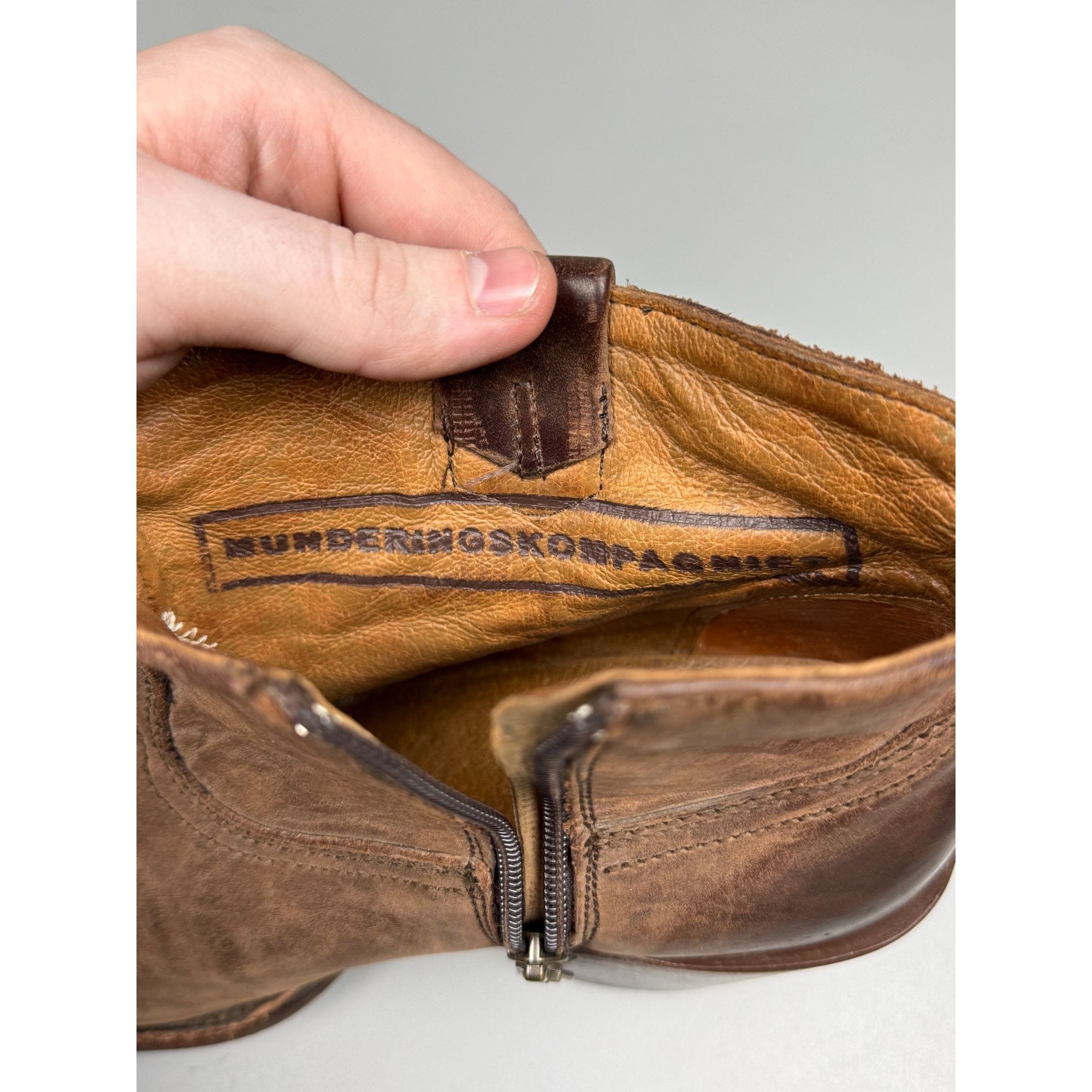 Cuadra Munderingskompagniet by Cuadra Nubuck Ankle Boots (Y1238) Size US 11 / IT 41 - 11 Thumbnail