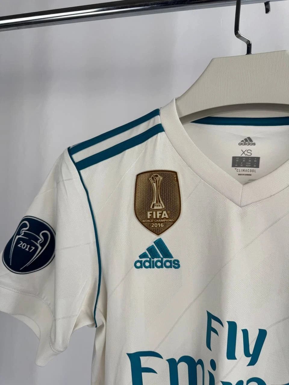 Adidas Real Madrid Home Jersey Final Champions League 2017-2018 Size US XS / EU 42 / 0 - 16 Thumbnail