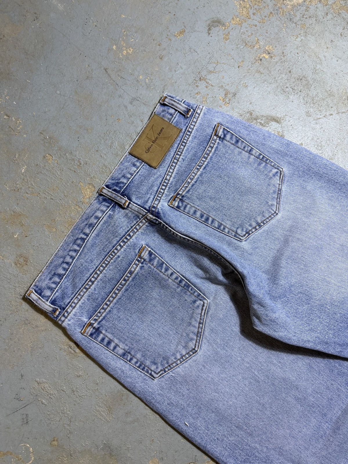 Calvin Klein Vintage Calvin Klein light denim jeans Size US 30 / EU 46 - 7 Thumbnail