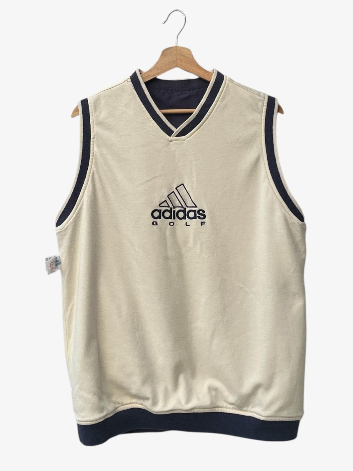 Adidas Vintage 90’s Adidas Golf Embroidered Logo Reversible Vest Size US XL / EU 56 / 4 - 8 Thumbnail