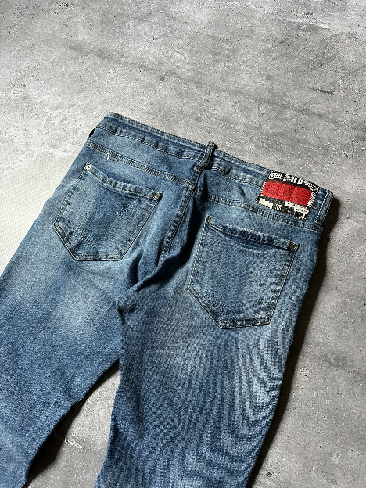 Dsquared2 Dsquared2 Distressed Jeans Pants Size US 36 / EU 52 - 11 Thumbnail