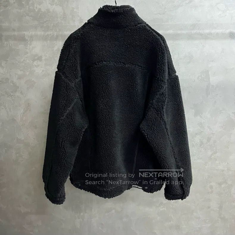 Balenciaga Balenciaga Black solid lapel single row snap button long s Size US M / EU 48-50 / 2 - 5 Thumbnail