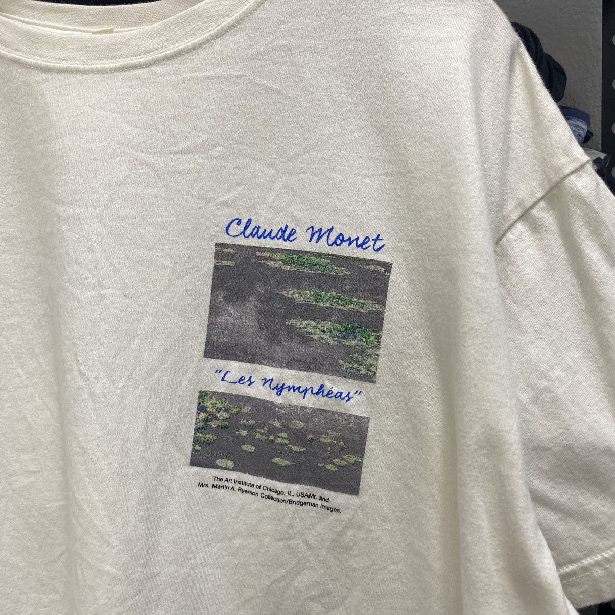 Vintage Claude Monet Art Designer Tshirt Size US L / EU 52-54 / 3 - 3 Thumbnail