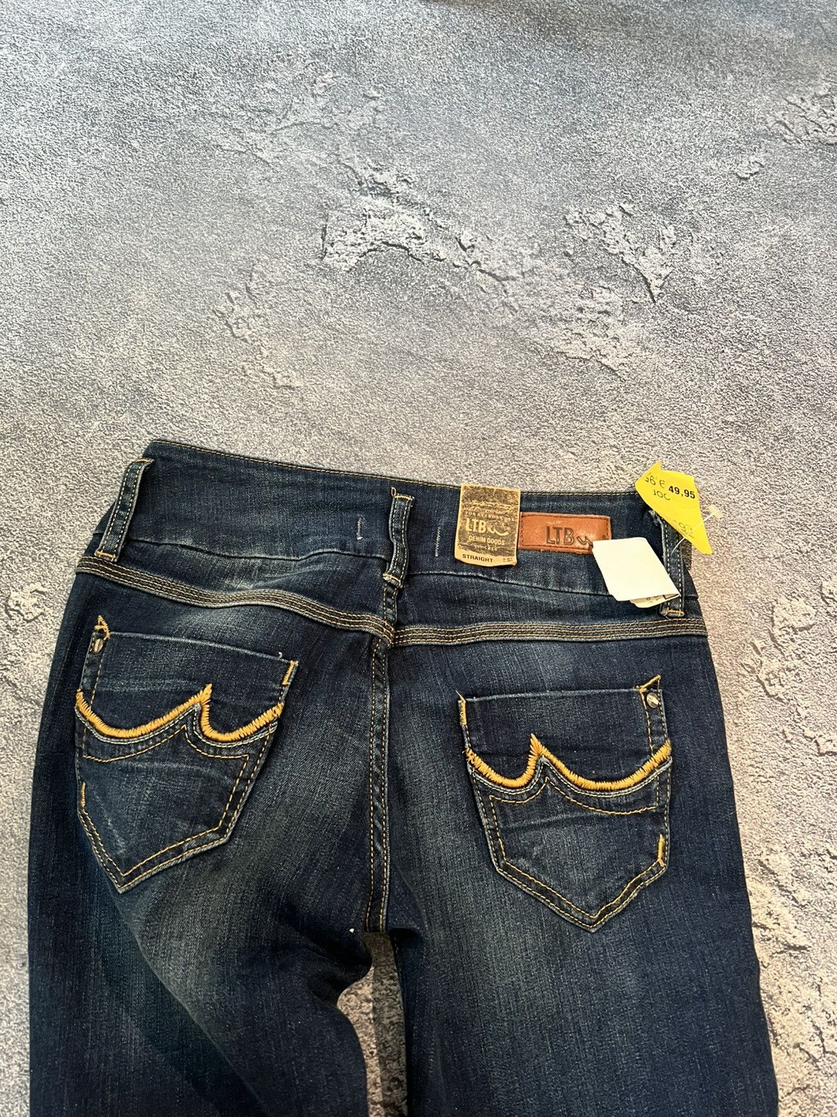 Vintage RARE Vintage LTB Skinny Underground Jeans Size US 27 - 6 Thumbnail