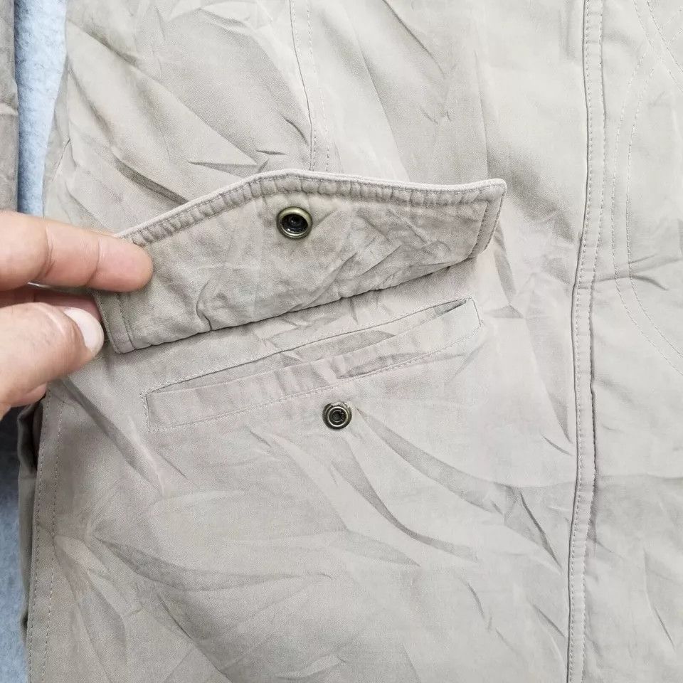 Other IZ Sport Jacket Womens Medium Brown Parka Full Zip Pockets Hooded Size M / US 6-8 / IT 42-44 - 14 Thumbnail