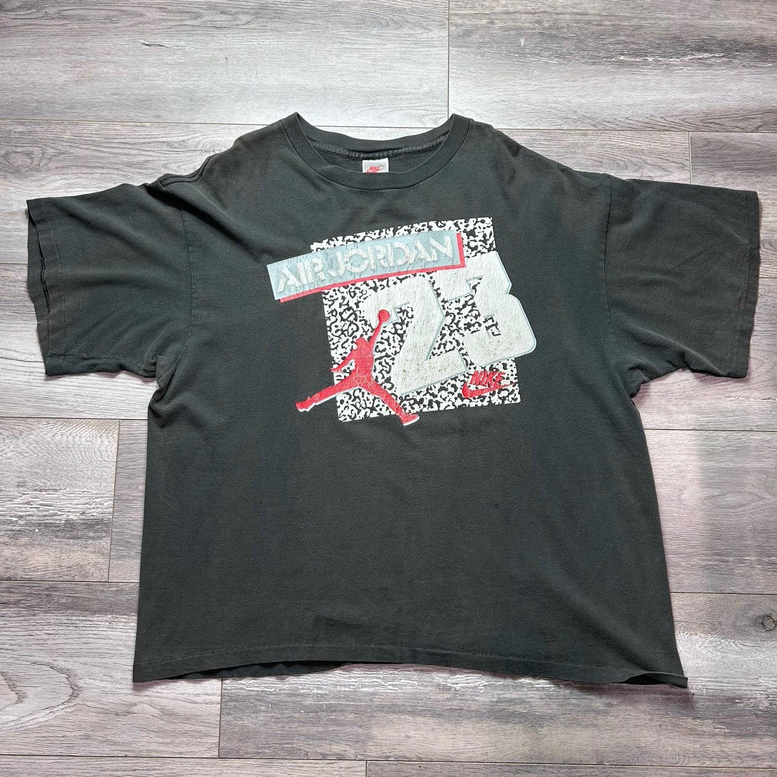 Vintage Nike Air Jordan “23” T-Shirt – Elephant Print XL USA
