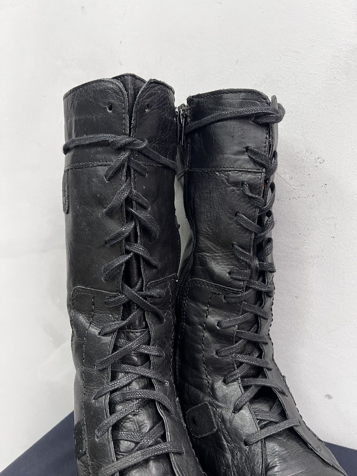 Other Ann demeulemeester style leather moto boots archive 2000s Size US 8 / EU 41 - 11 Thumbnail