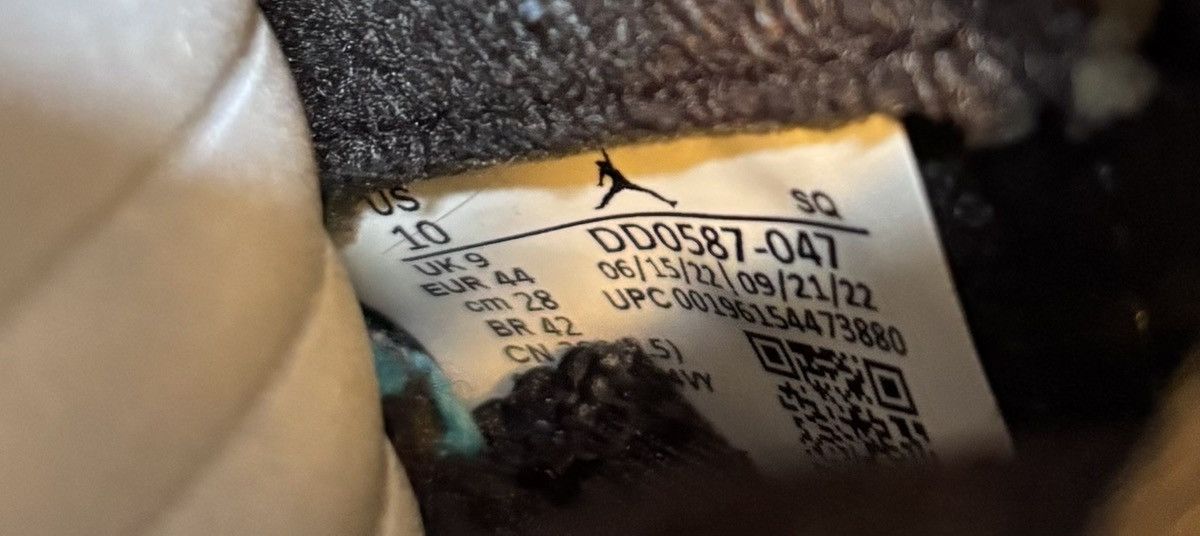 Jordan Brand Jordan 5 Retro Aqua 2023 Size 10 Size US 10 / EU 43 - 7 Thumbnail
