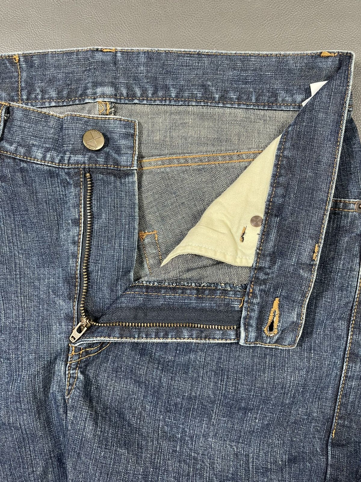 Final Home Final Home x Issey Miyake Denim Jeans Size US 34 / EU 50 - 7 Thumbnail