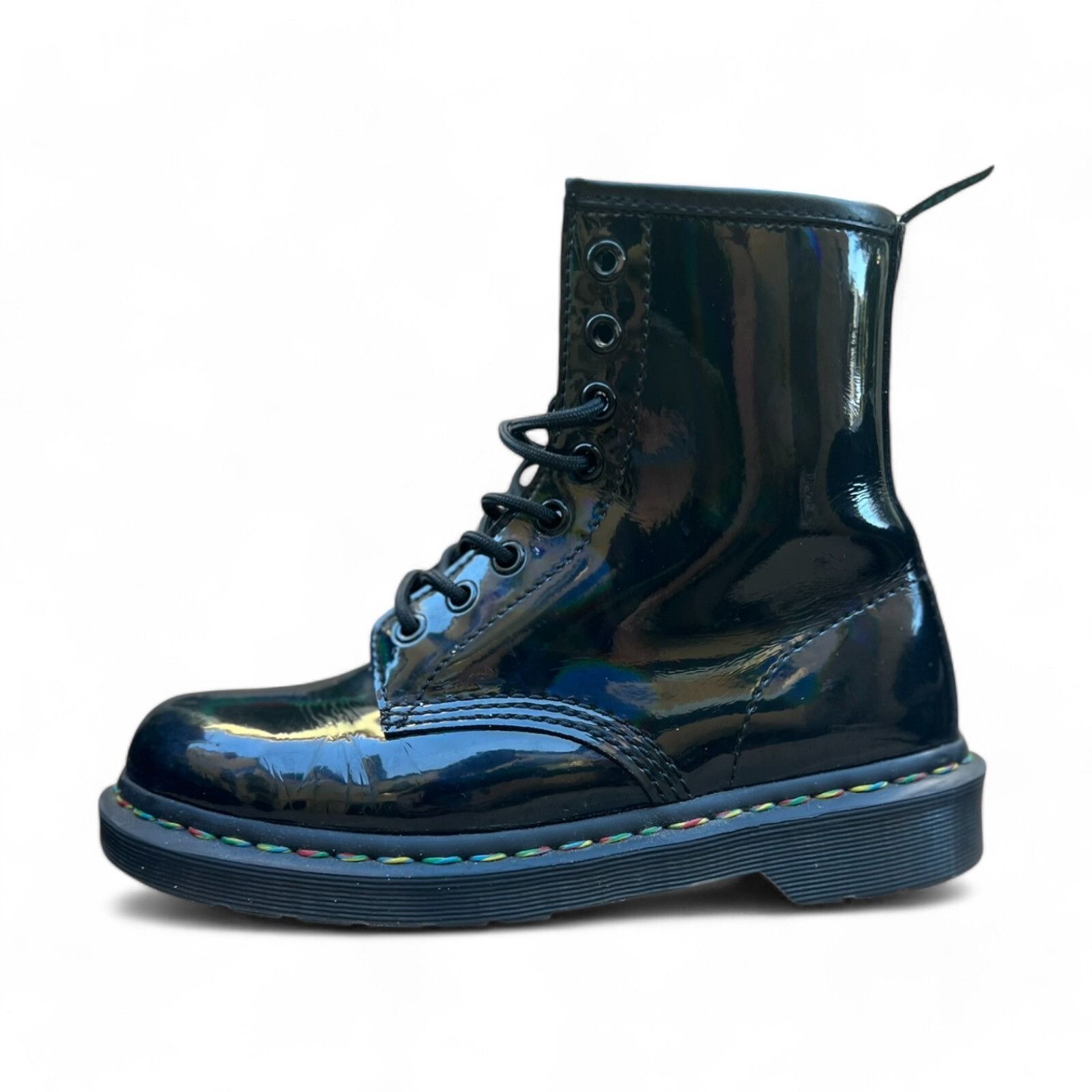 Dr. Martens Dr. Martens 1460 Women's Original Smooth Leather Lace Up Boo Size US 7 / IT 37 - 2 Thumbnail