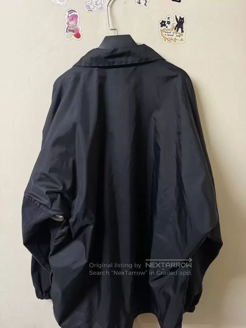 Balenciaga Balenciaga Logo Denim and Nylon Blended Jacket Size M / US 6-8 / IT 42-44 - 2 Thumbnail