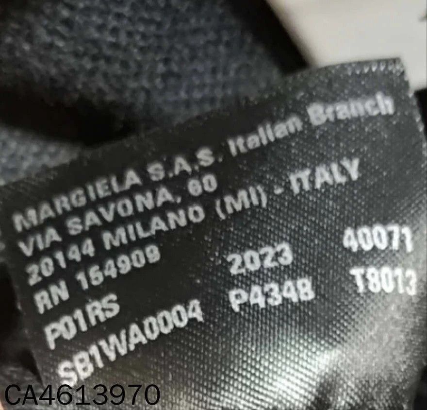 Maison Margiela MAISON MARGIELA 5AC 4-stitch black backpack 98 new Size ONE SIZE - 8 Thumbnail