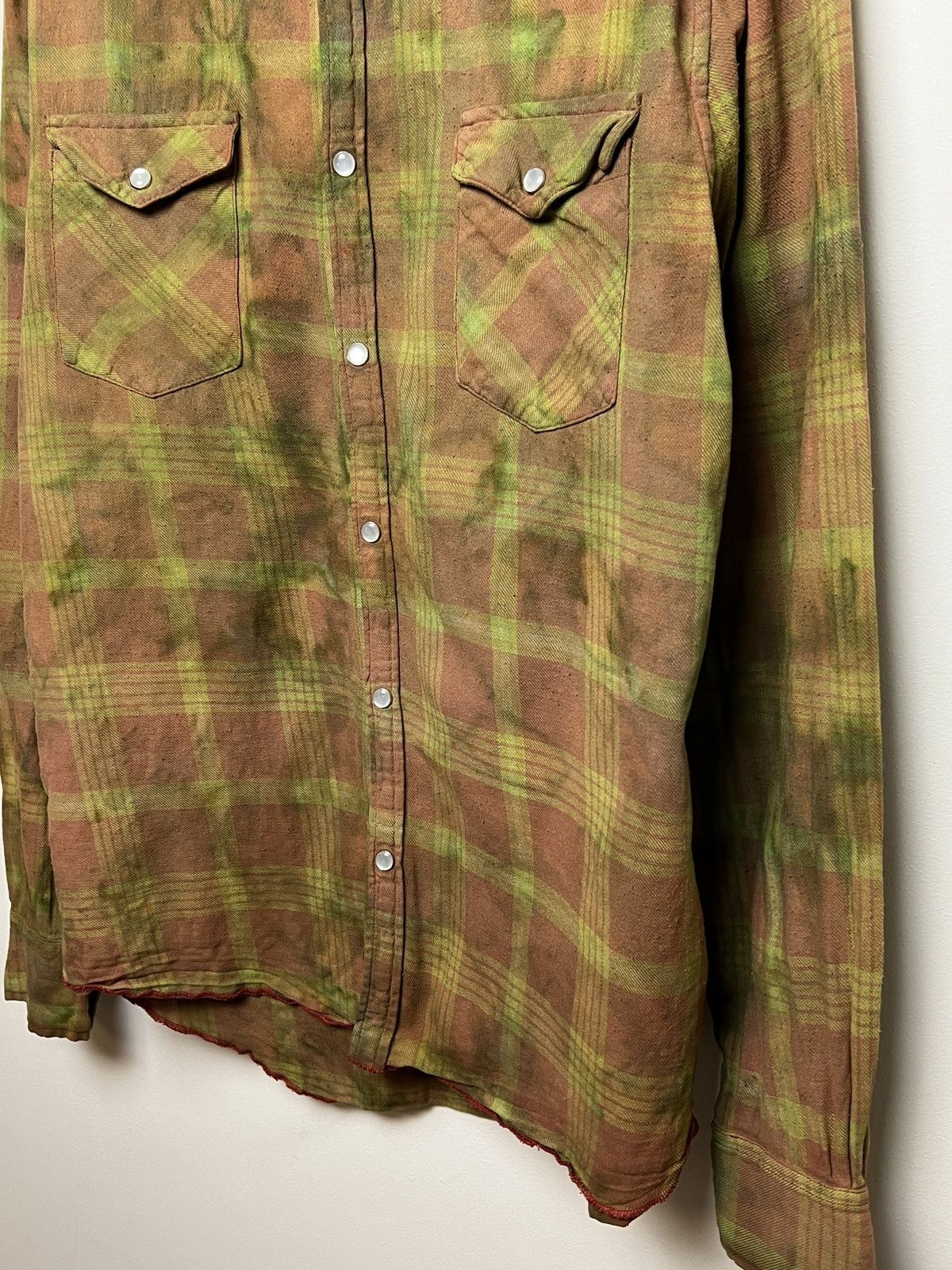 Acne Studios acne camo painters vintage travis flannel shirt tie dye y2k Size US M / EU 48-50 / 2 - 5 Thumbnail
