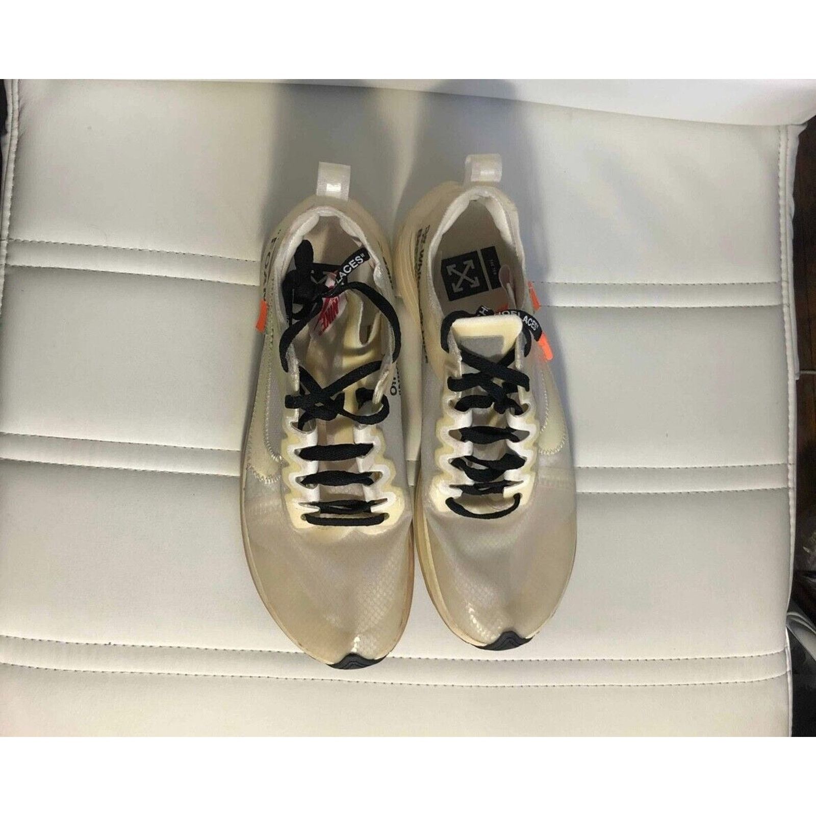 Nike Size 6 - Nike Off-White x Zoom Fly SP The Ten Size US 6 / EU 39 - 5 Thumbnail