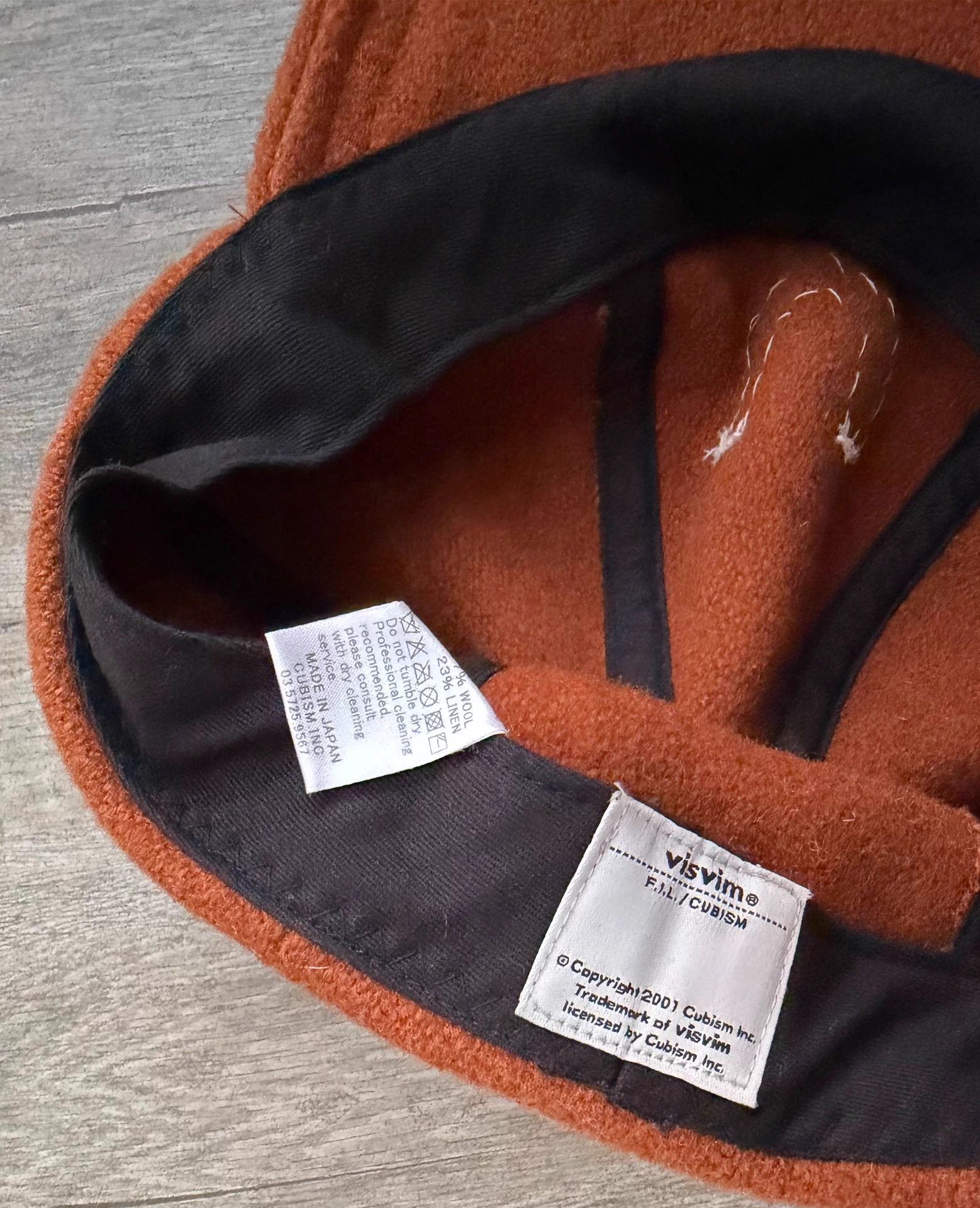 Visvim VISVIM HONUS CAP V W/LI NEP TWEED 99 New S-M Size ONE SIZE - 3 Thumbnail