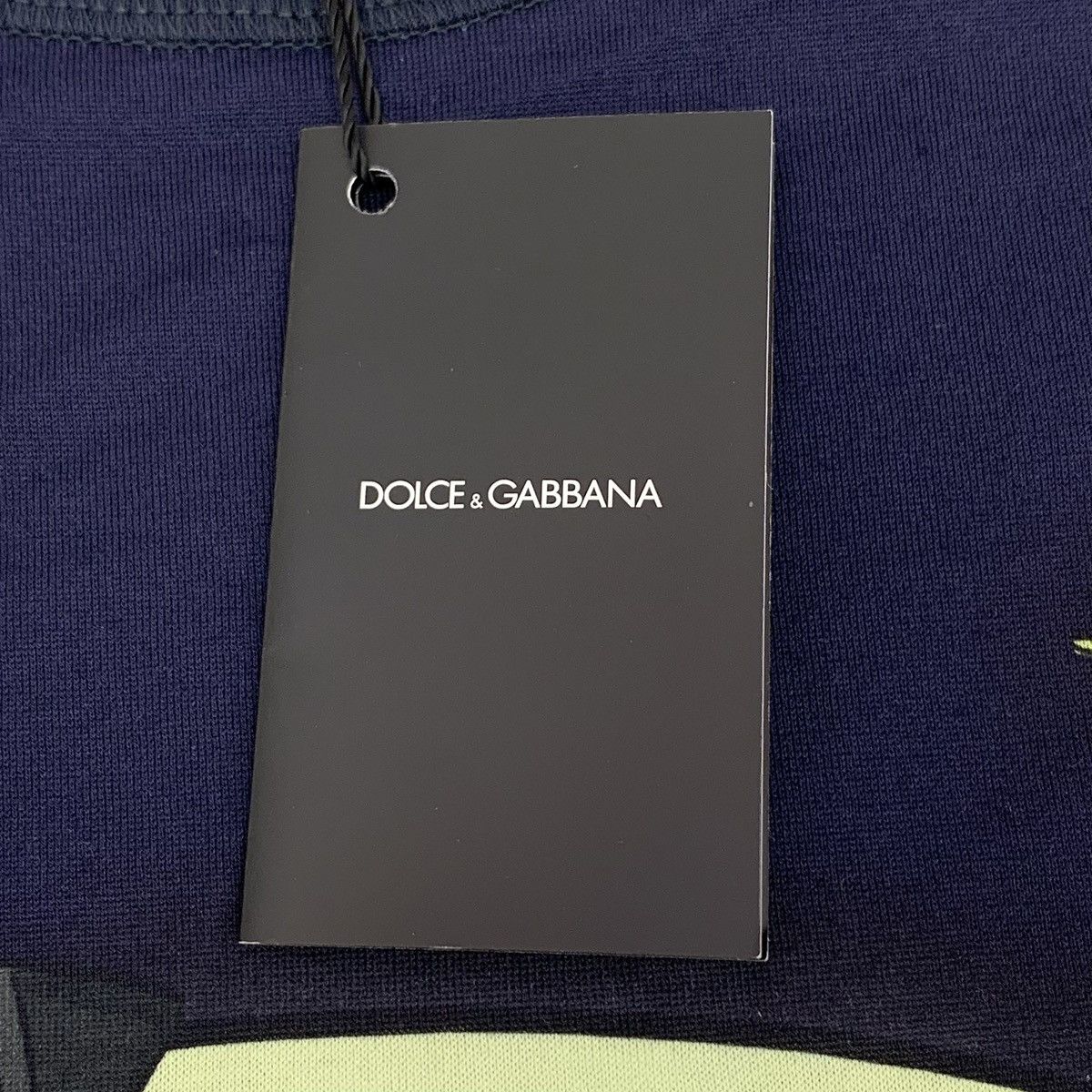 Dolce & Gabbana Dolce & Gabbana Dark Blue Moon Figure Print T-shirt K26WX Size US XS / EU 42 / 0 - 6 Thumbnail