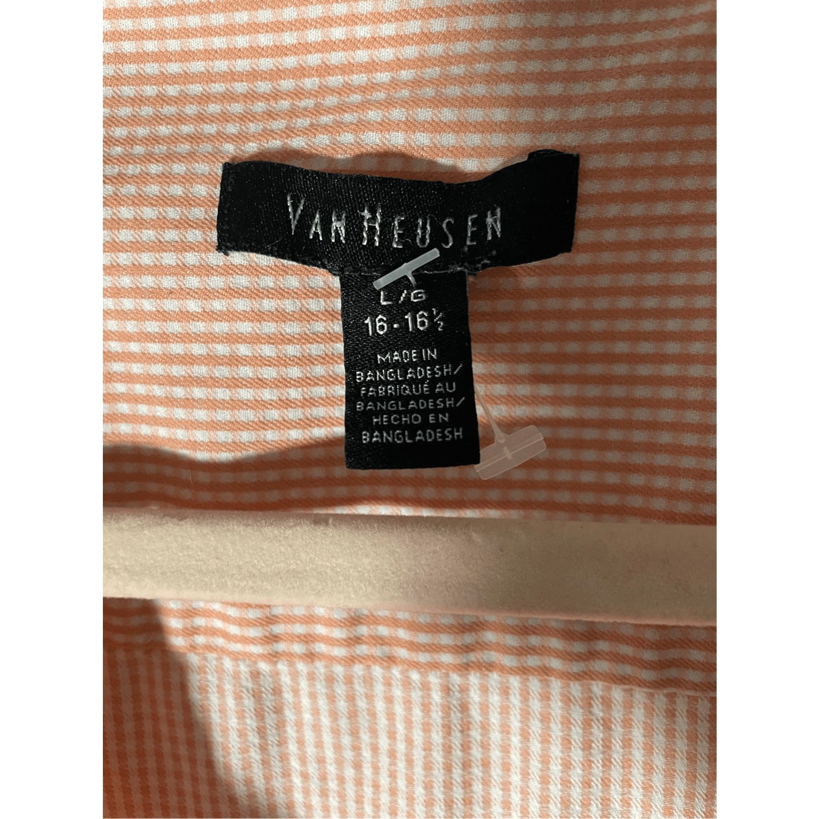Van Heusen Van Heusen Men's Checkered Large Button Down Dress Shirt Size US L / EU 52-54 / 3 - 3 Thumbnail