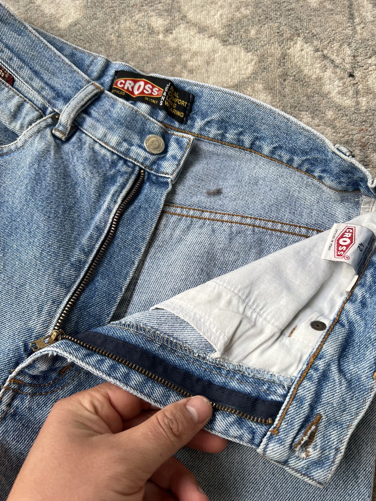 Other Vintage Cross Jeans Size US 26 / EU 42 - 6 Thumbnail