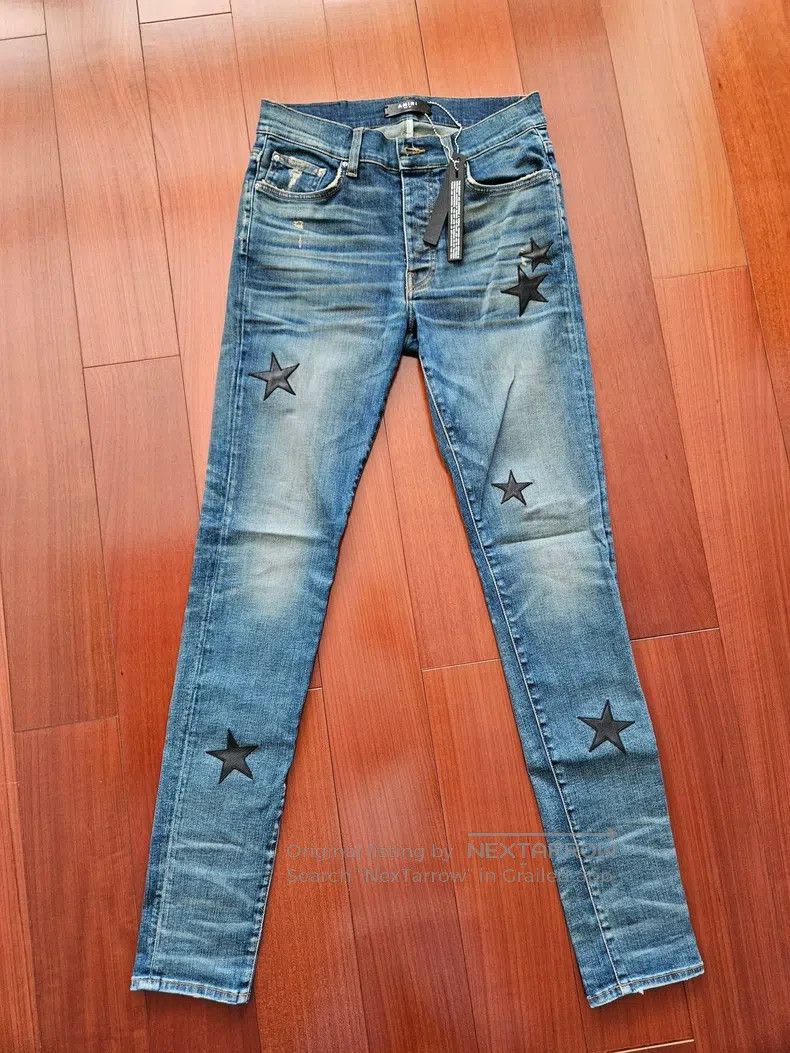 Amiri Amiri Size 32 Xing xing pin pi art jeans Size US 32 / EU 48 - 1 Thumbnail