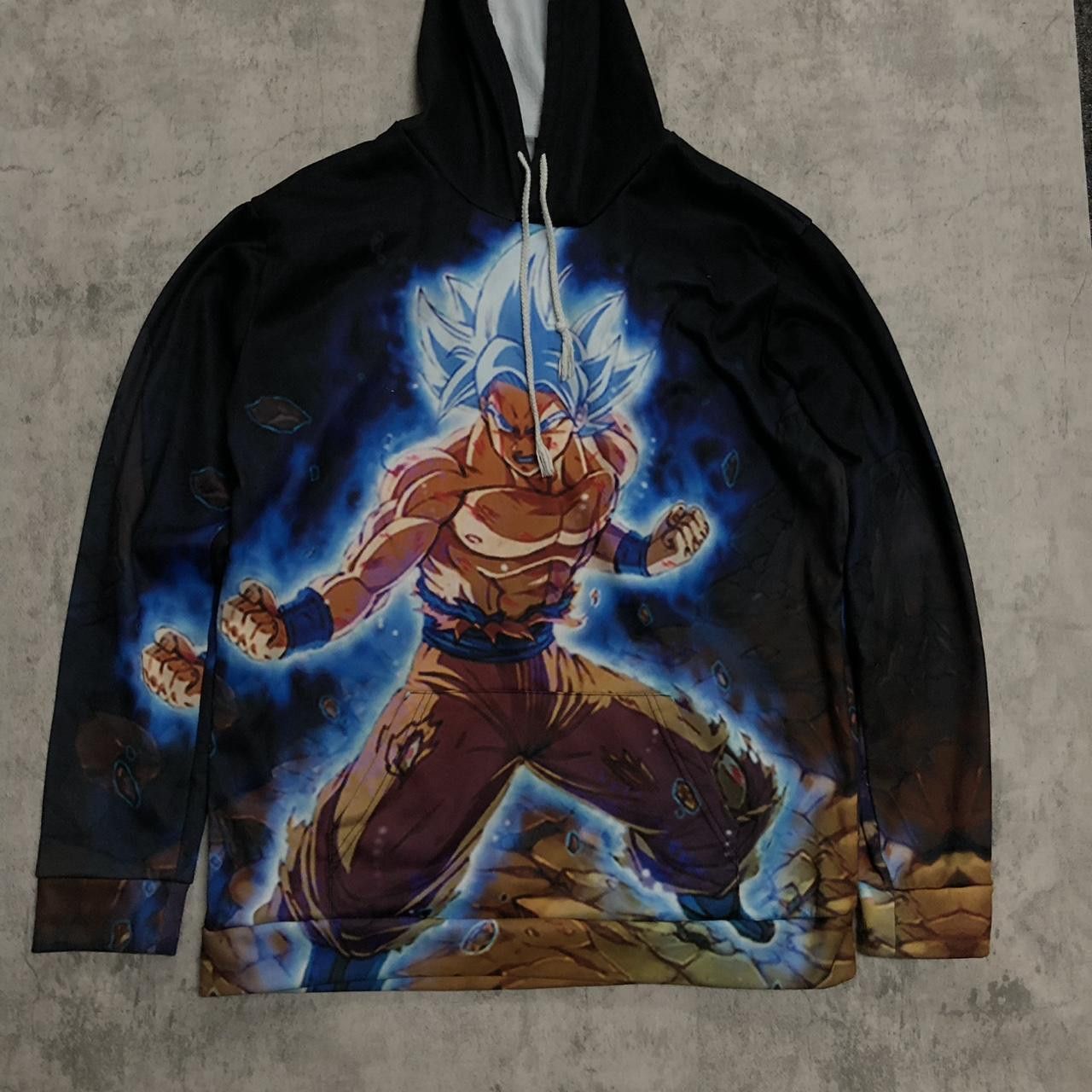Other Black and blue Dragon Ball Goku hoodie Size US XL / EU 56 / 4 - 1 Thumbnail