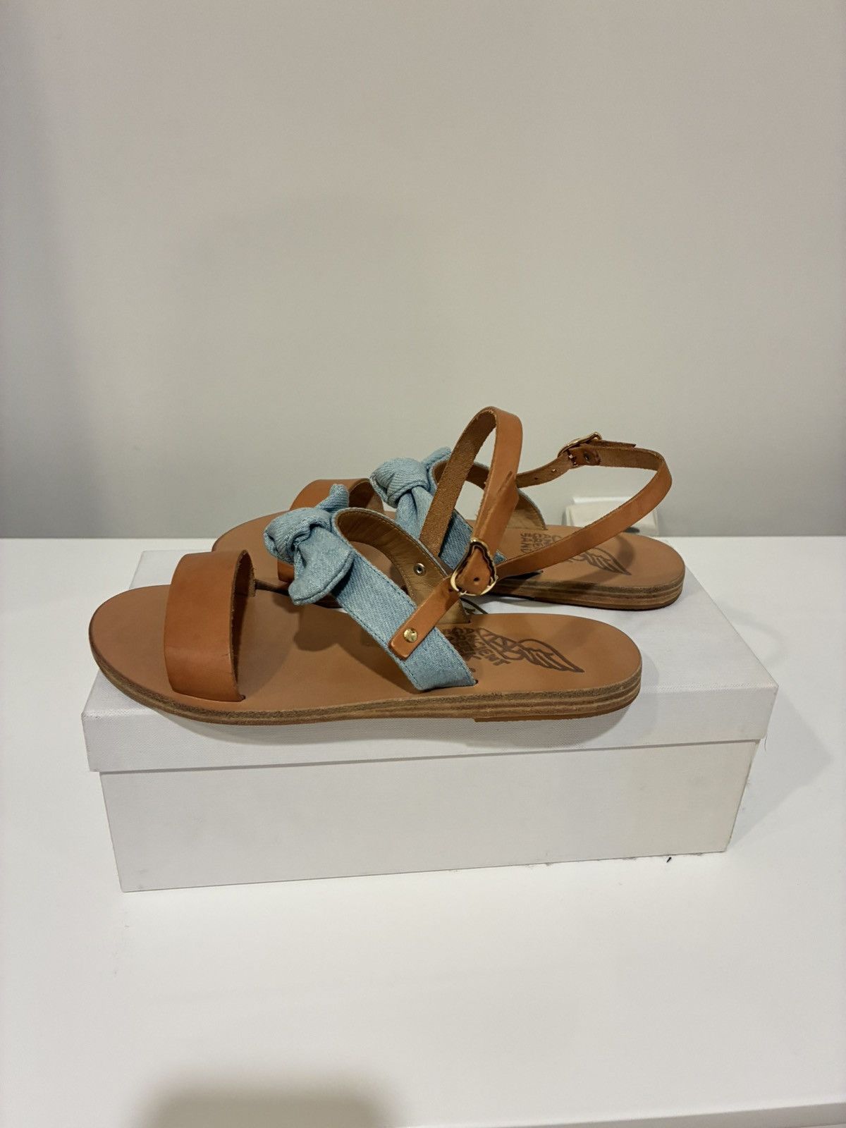 Ancient Greek Sandals Ancient Greek Clio Bow sandal Size 6 Size US 6 / IT 36 - 8 Thumbnail