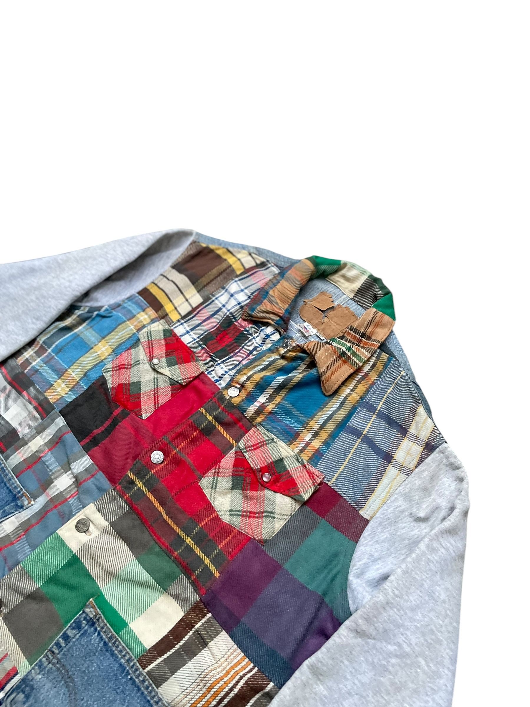 Levi's Vintage Levis Custom Patch Chore Jacket Size US XL / EU 56 / 4 - 2 Thumbnail