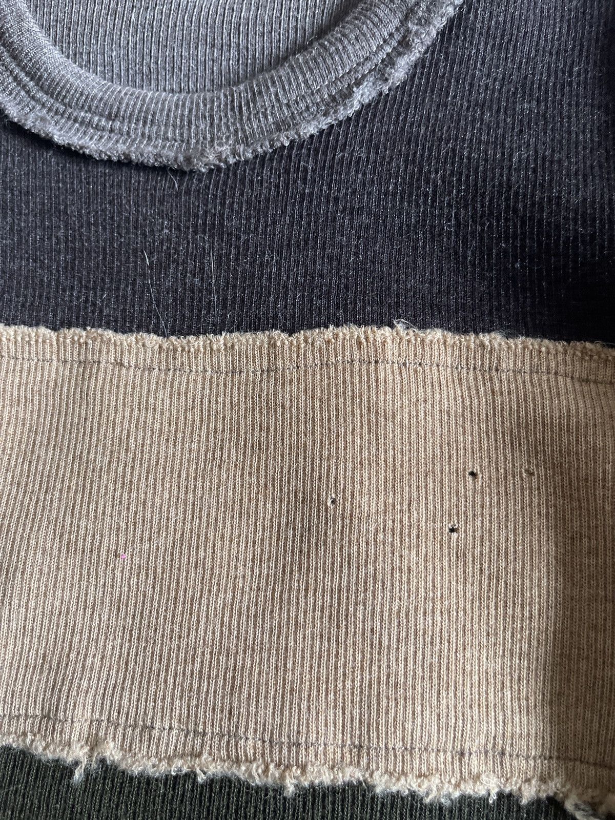 Tricot Comme des Garcons Tricot Comme Des Garcons Stripe Patchwork AD2000 Size XS / US 0-2 / IT 36-38 - 7 Thumbnail