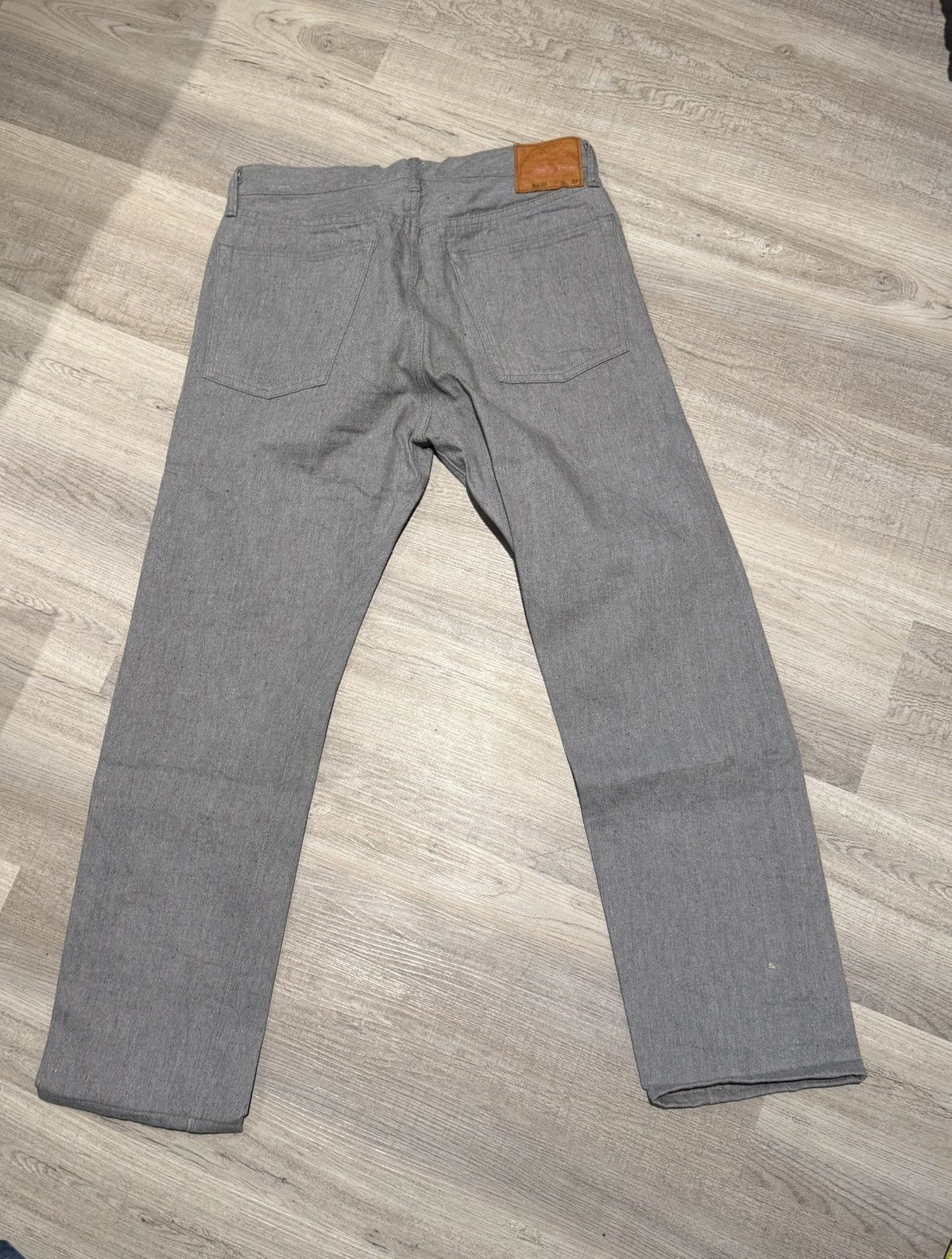 Warehouse Wearhouse Grey Self edge denim Size US 32 / EU 48 - 4 Thumbnail