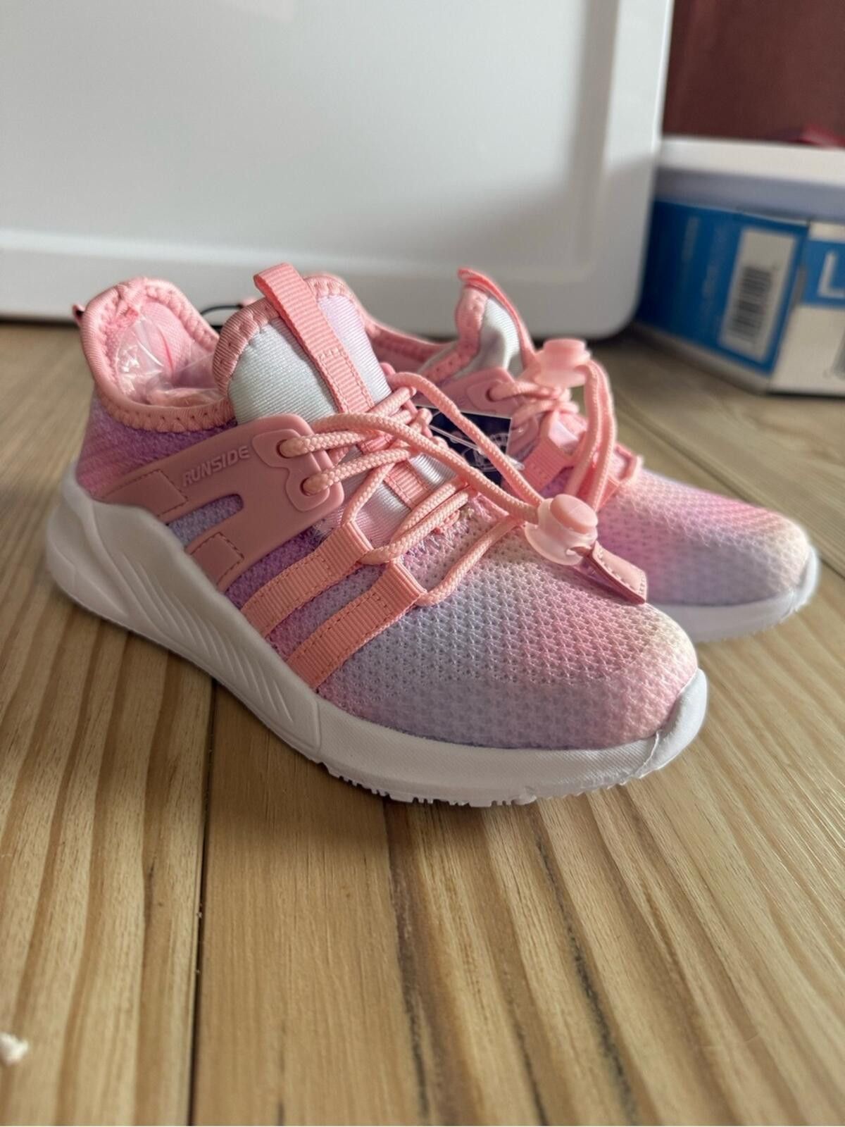 Other Children's Pink Gradient Slip-On Athletic Sneakers Size US 11 / EU 44 - 5 Thumbnail