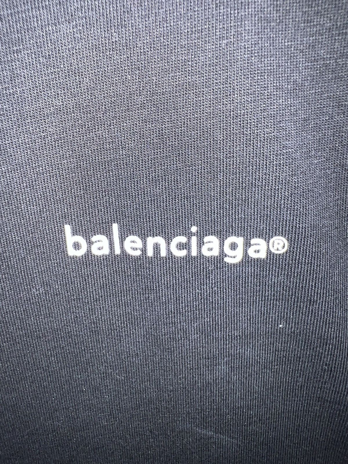 Balenciaga Balenciaga small logo tee Size US M / EU 48-50 / 2 - 2 Thumbnail