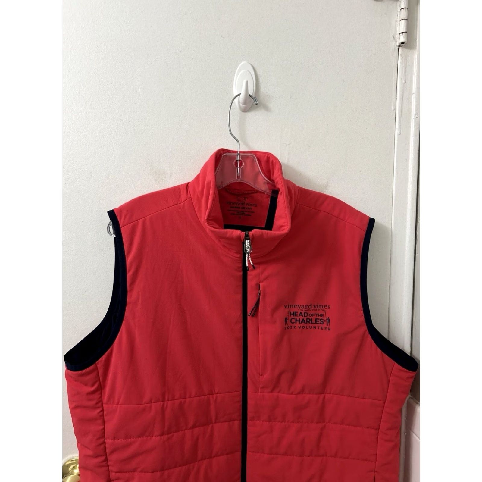Vineyard Vines Vineyard Vines Marine Air Vest Mens Large Red 2022 Volunteer Jacket Size US L / EU 52-54 / 3 - 2 Thumbnail