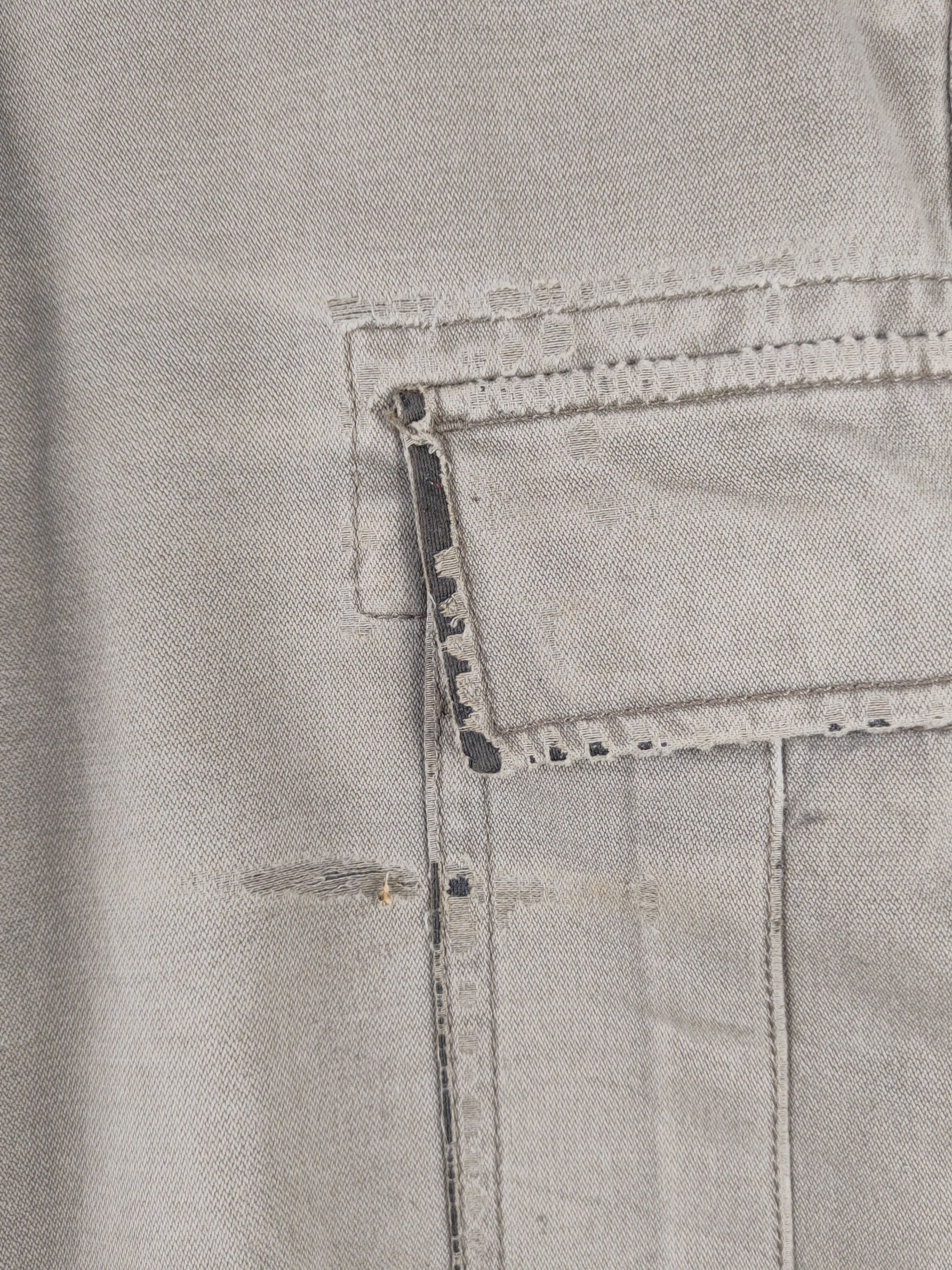 Japanese Brand Uniqlo Gray Multipocket Tactical Cargo Pants #W1575 Size US 29 - 6 Thumbnail