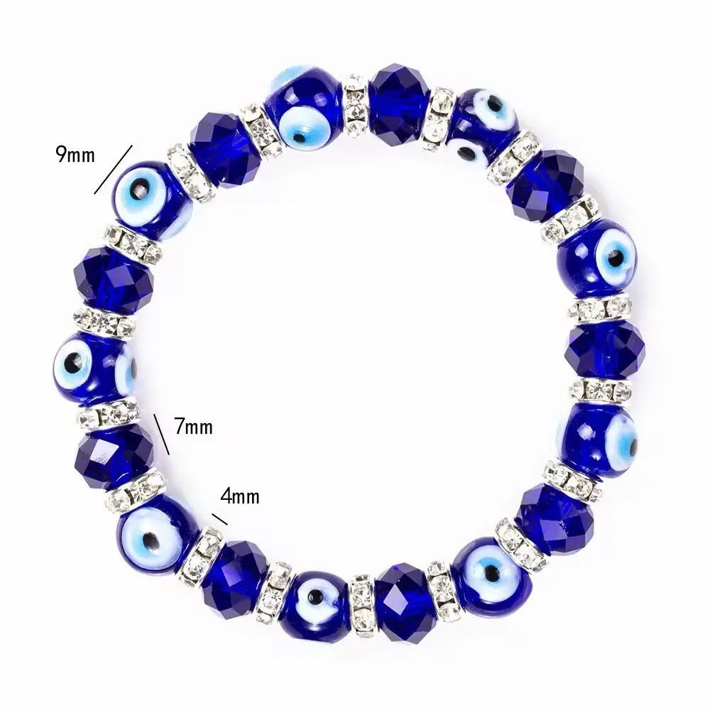 Other Crystal Evil Eye Bracelet Size ONE SIZE - 2 Thumbnail