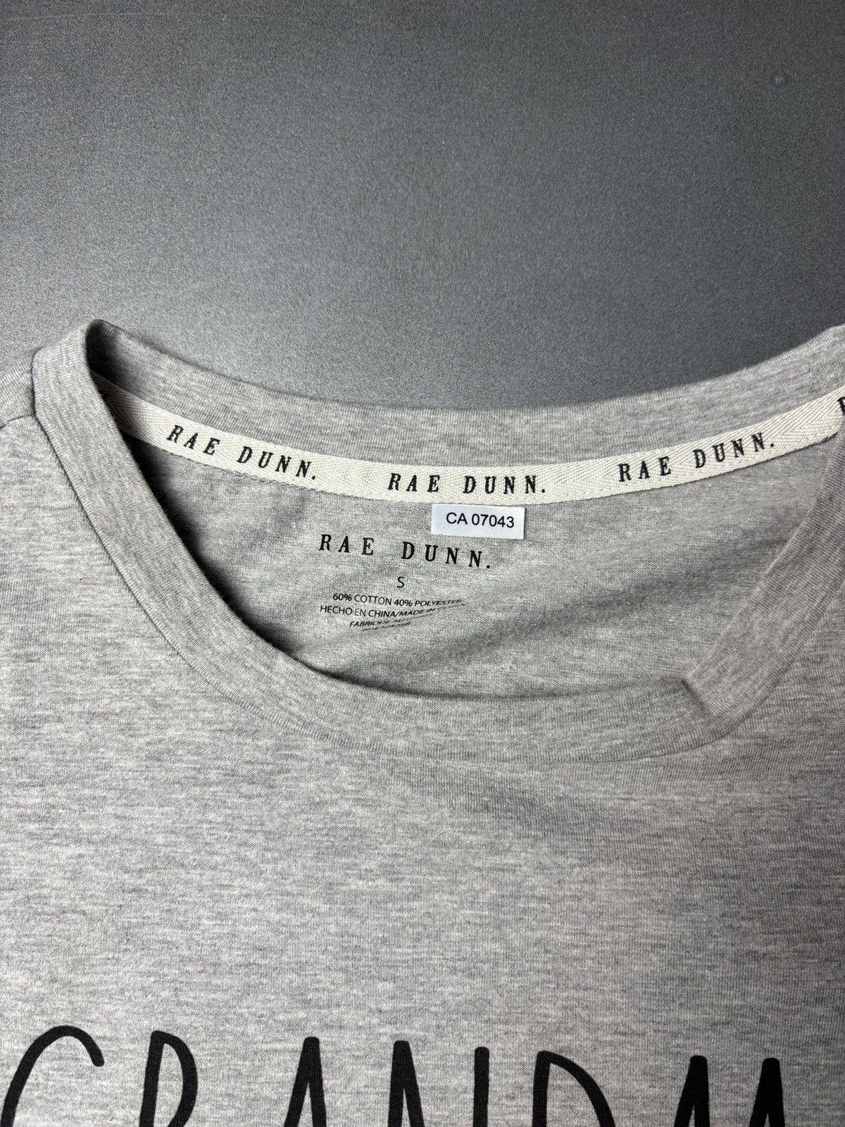 Other Rae Dunn Grandma. Tee Shirt Live Laugh Love Core Baby-T Size US XS / EU 42 / 0 - 4 Thumbnail