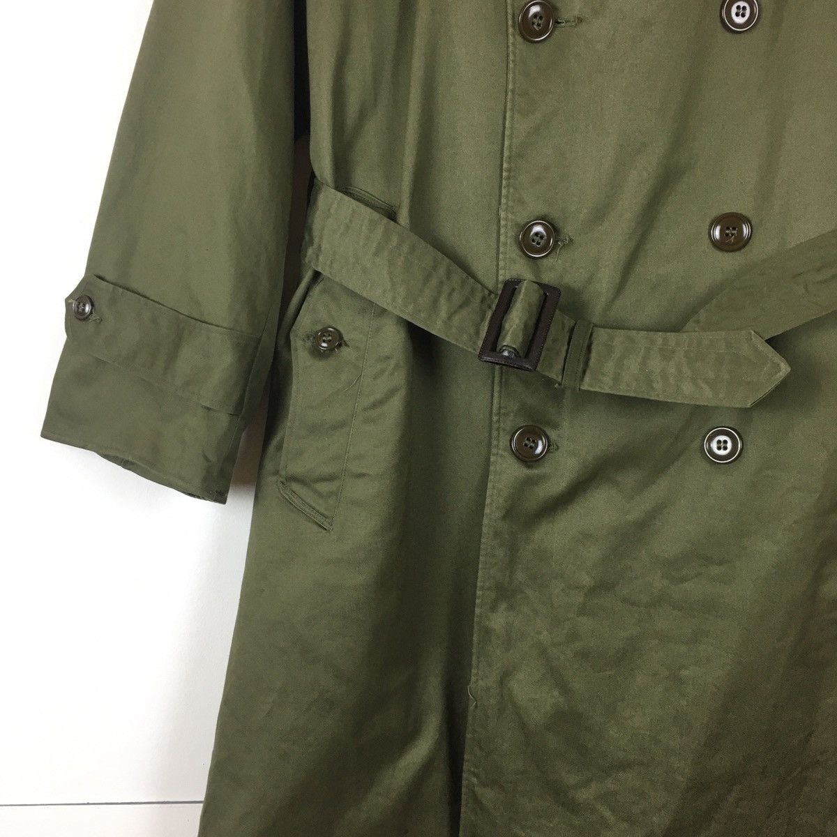 Vintage Vintage Military 50s Inspector Overcoat By Tipton INC Size US L / EU 52-54 / 3 - 3 Thumbnail