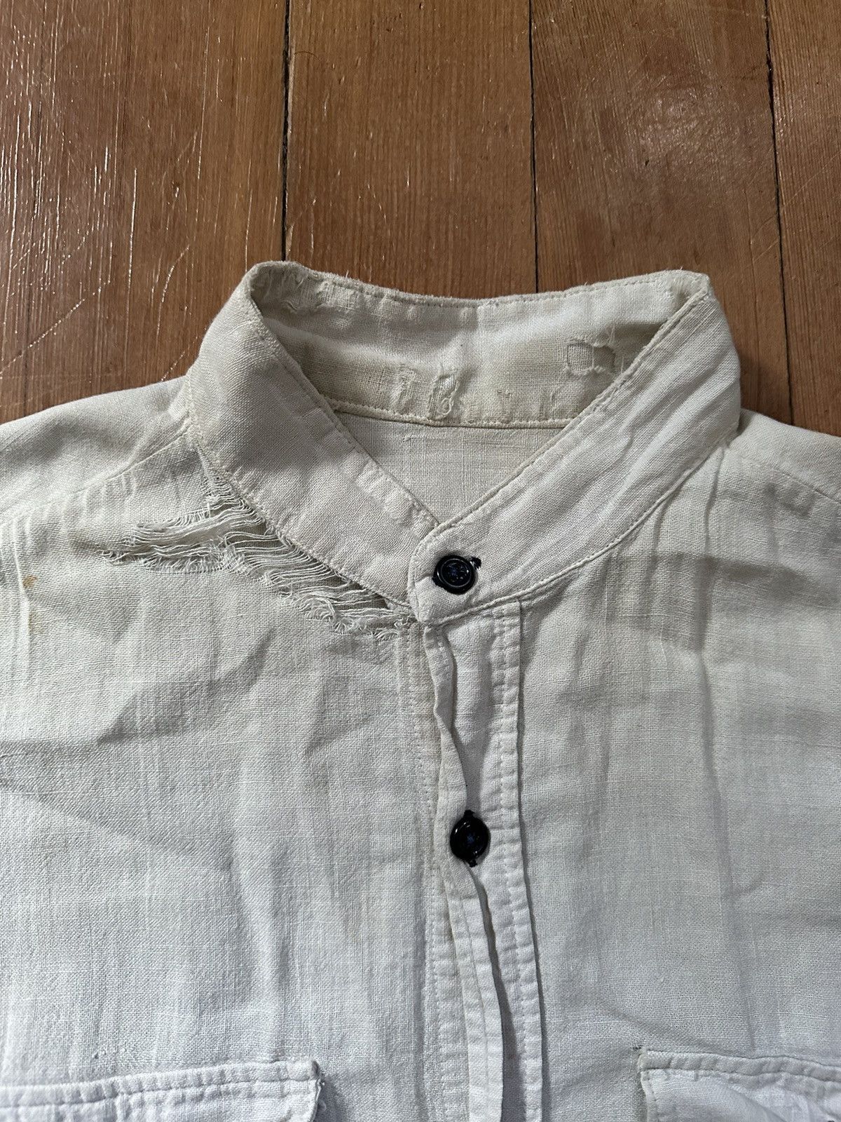 Levi's × Vintage Levi’s vintage collarless button up shirt Size US M / EU 48-50 / 2 - 3 Thumbnail