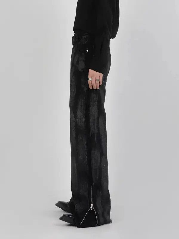 VIBE Vintage tie-dye washed wide-leg jeans Size US 34 / EU 50 - 7 Thumbnail