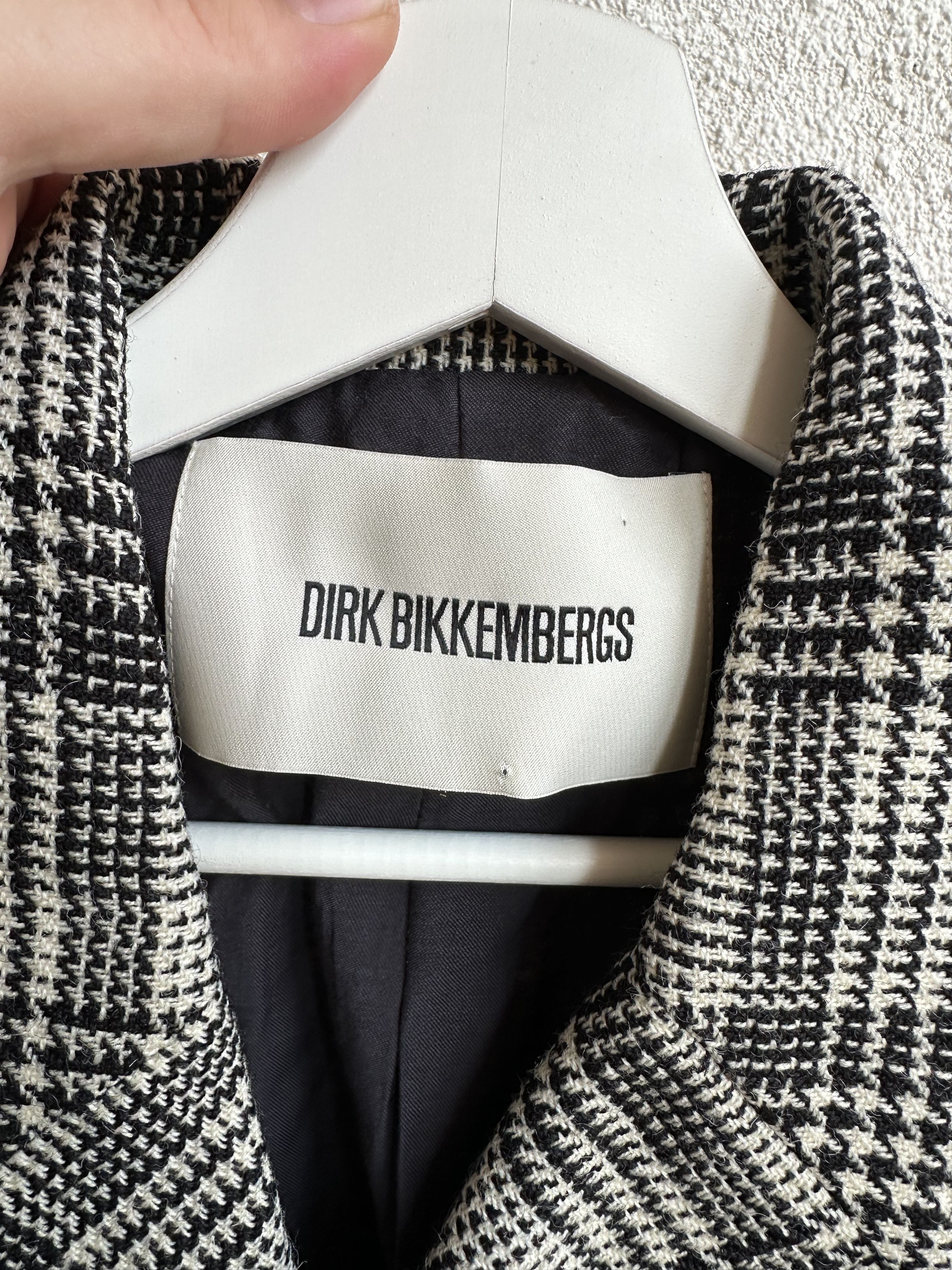 Dirk Bikkembergs BNWOT FW17 runway plaid coat Size US M / EU 48-50 / 2 - 6 Thumbnail